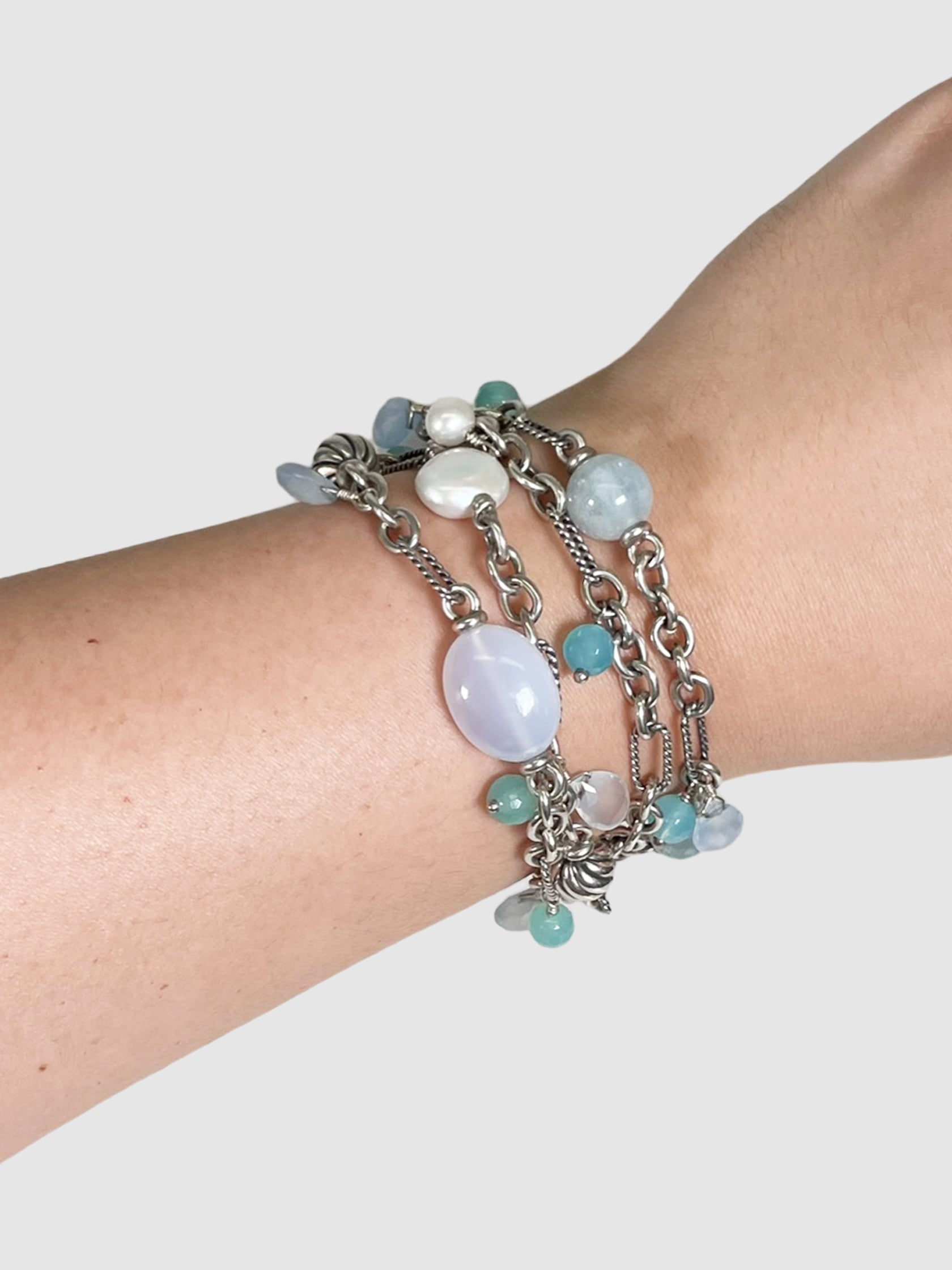 Multi-Strand Silver Bracelet