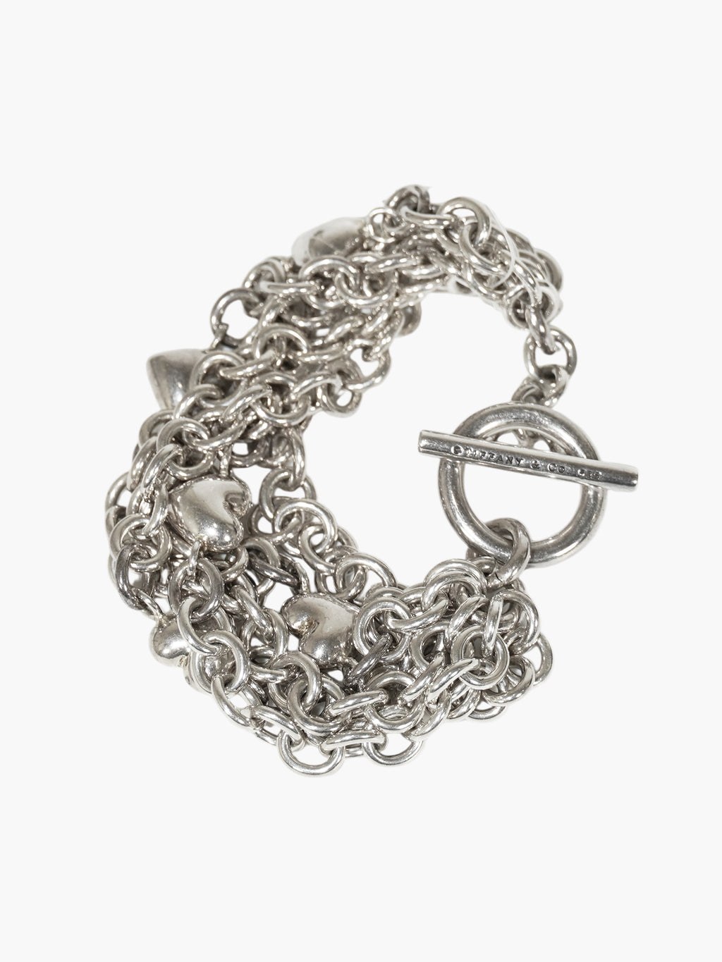 Multi-Strand Heart Bracelet