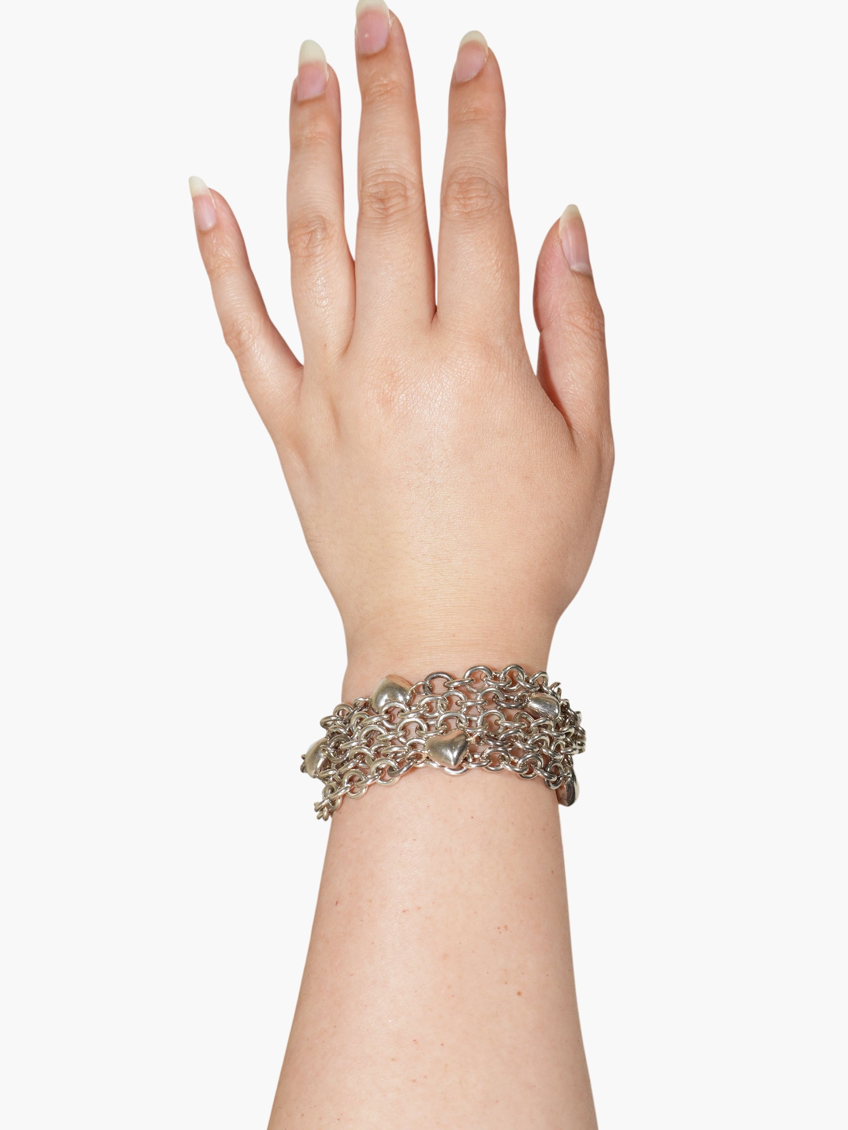 Multi-Strand Heart Bracelet