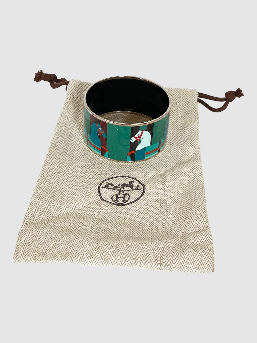 Nouveau Rocabar Wide Enamel Bracelet