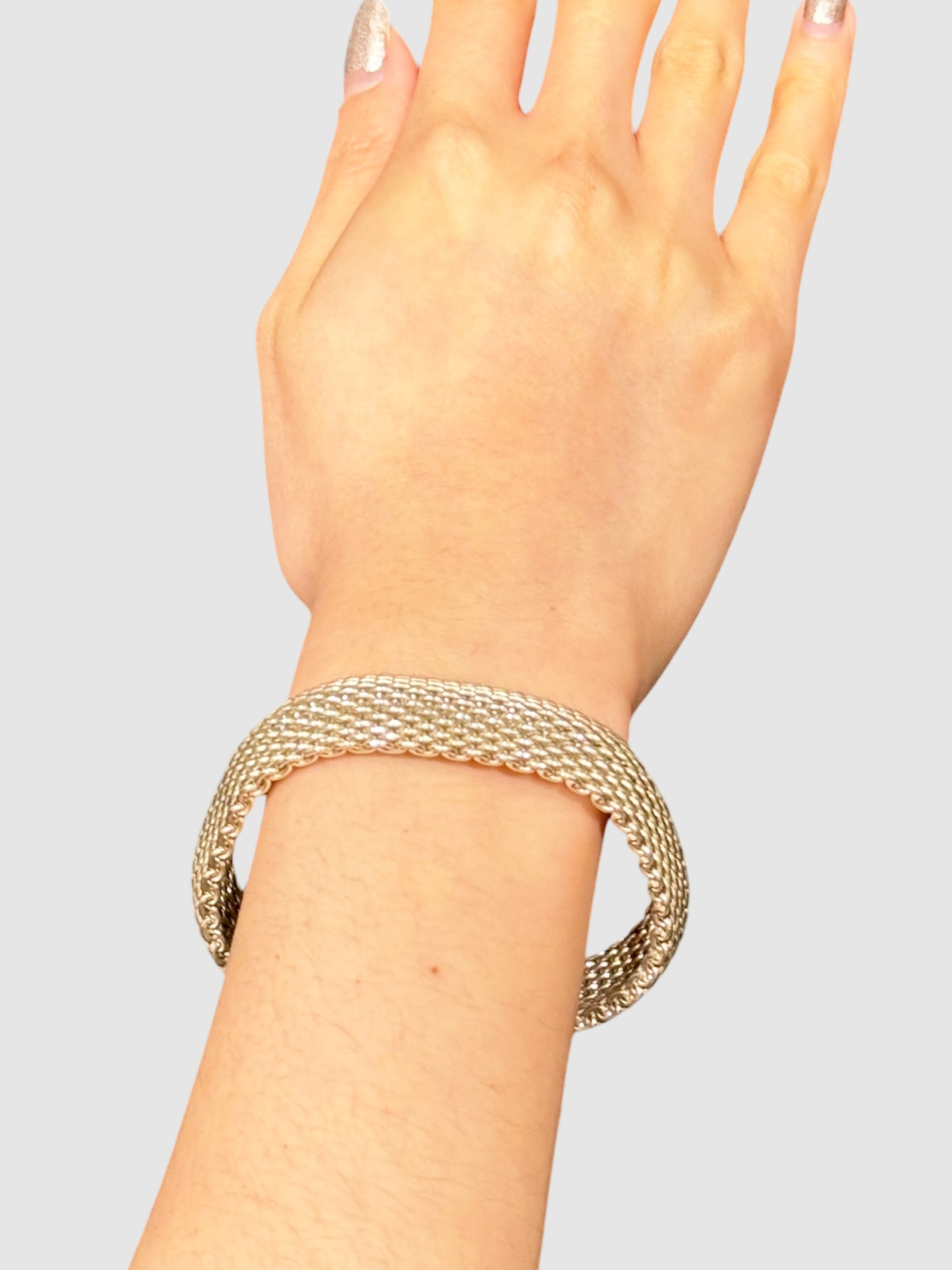 Sterling Silver Somerset Mesh Bracelet