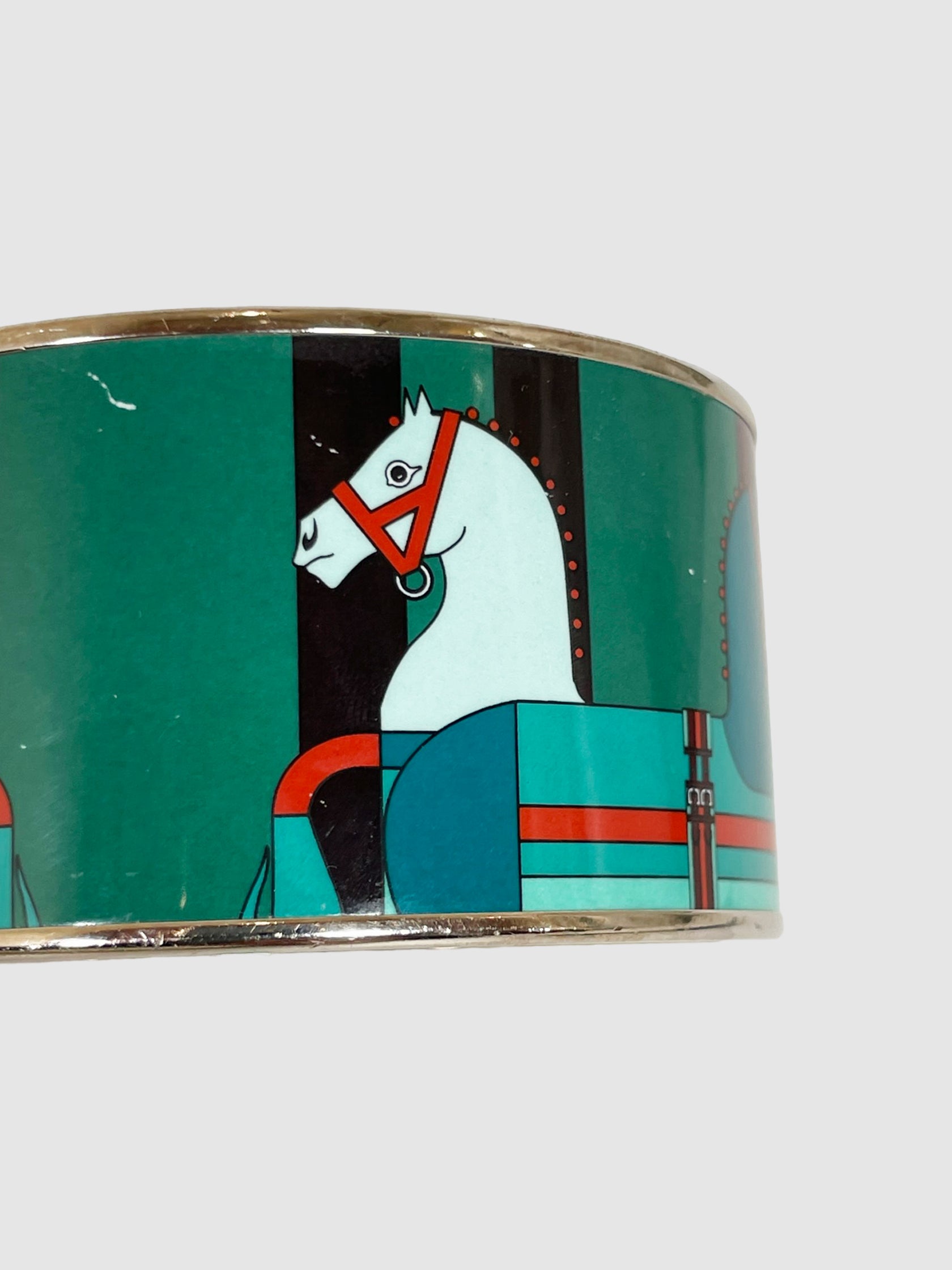 Nouveau Rocabar Wide Enamel Bracelet