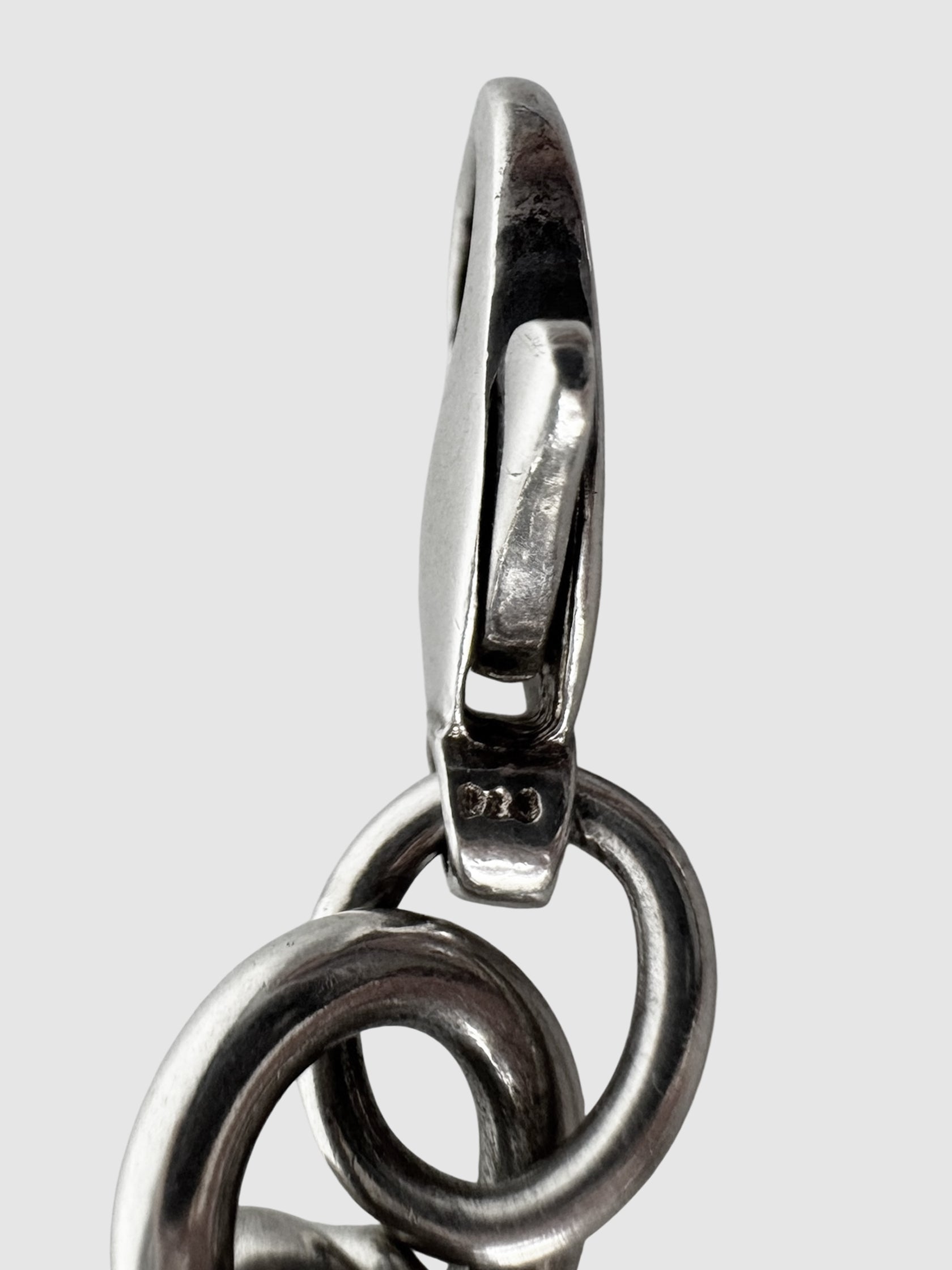 Heart Tag Charm Bracelet