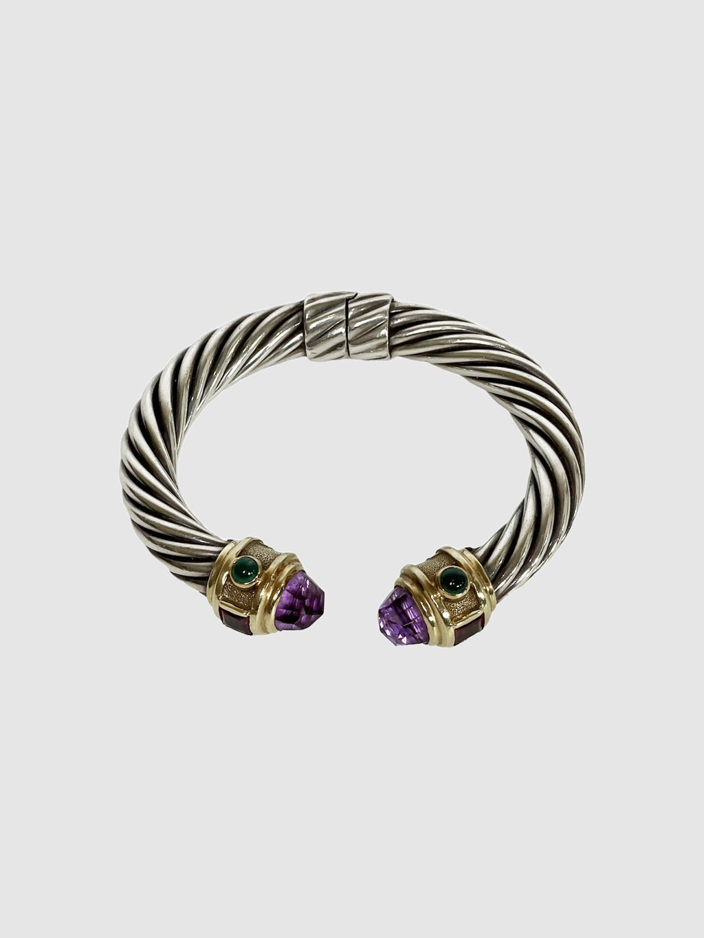 Amethyst and Ruby Bracelet