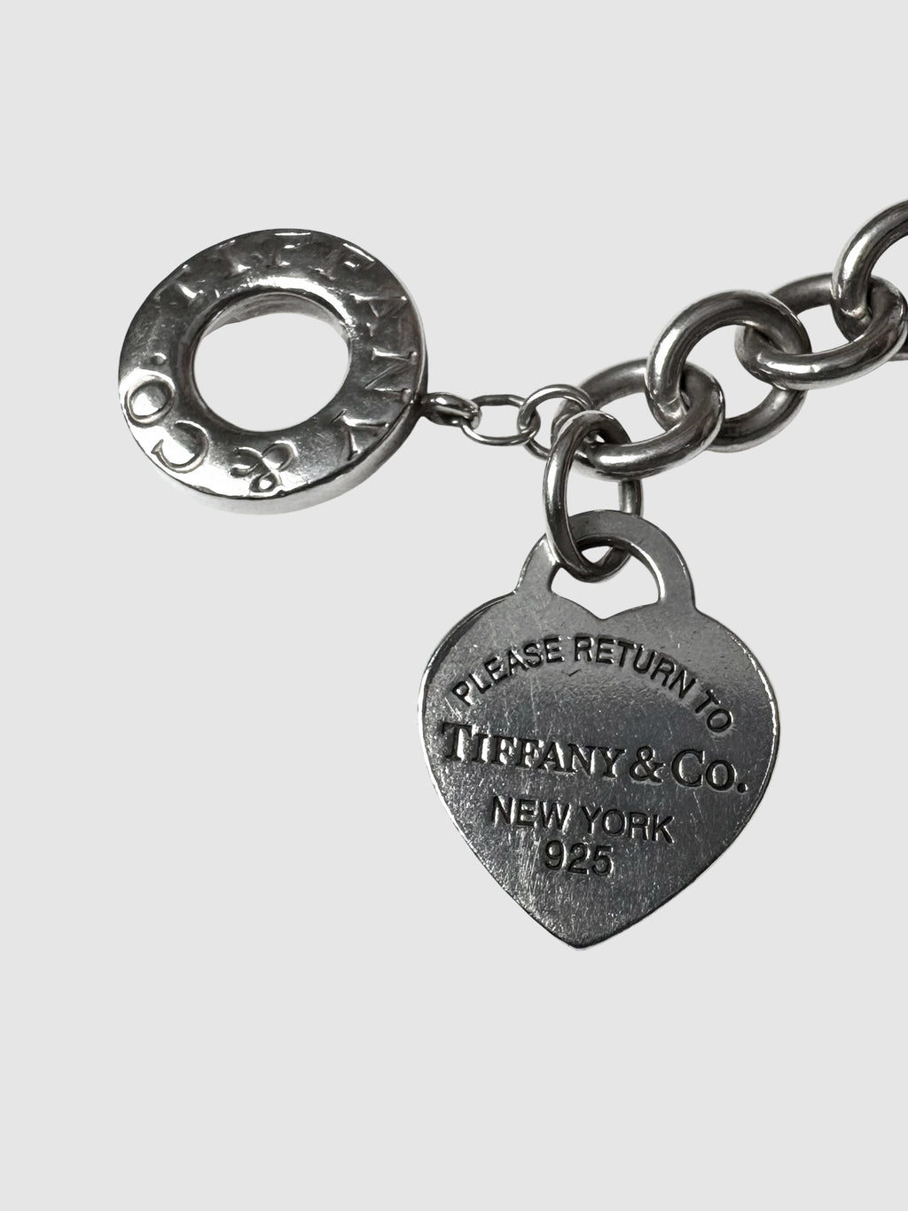 Heart Tag Toggle Bracelet