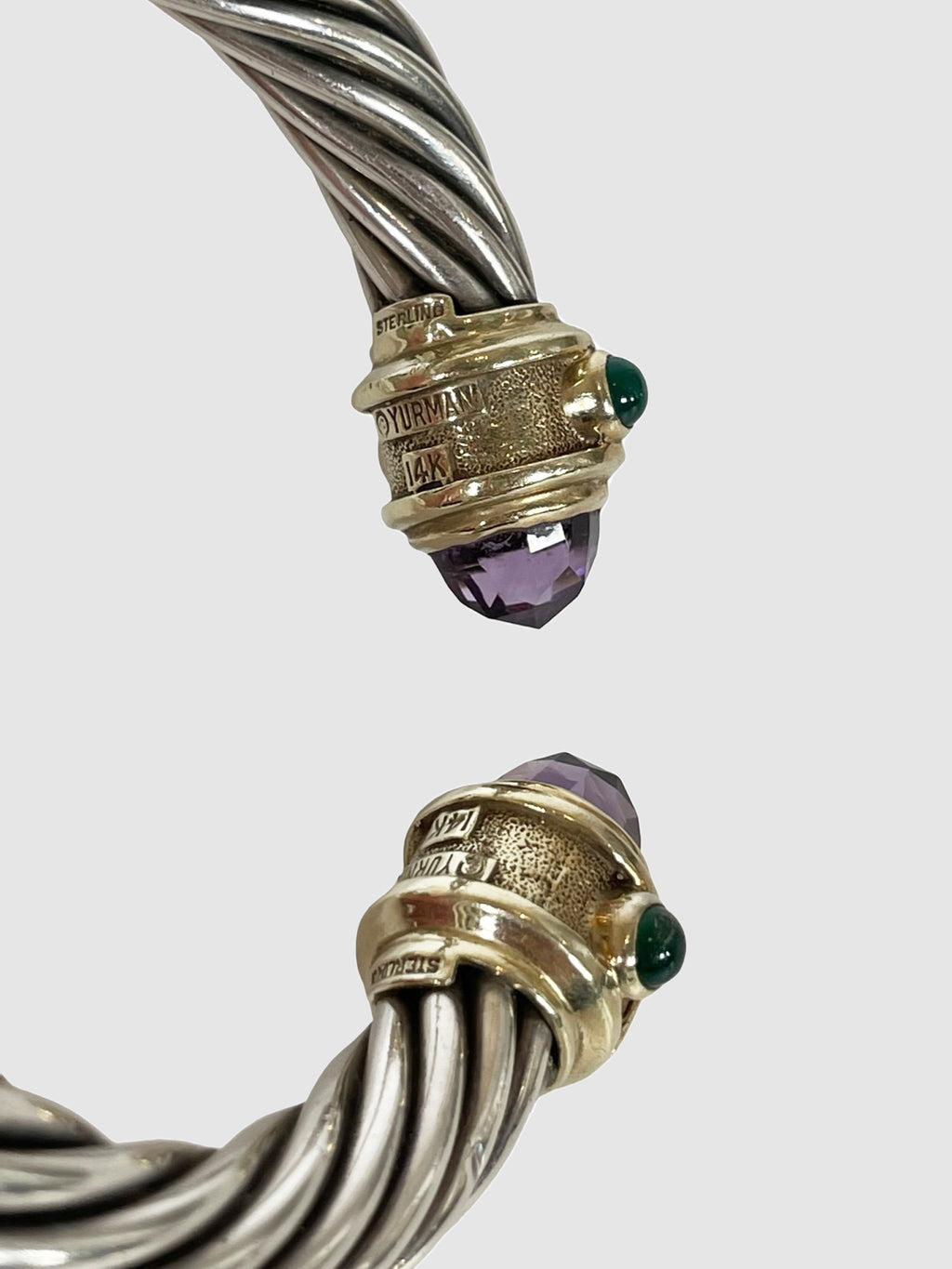 Amethyst and Ruby Bracelet