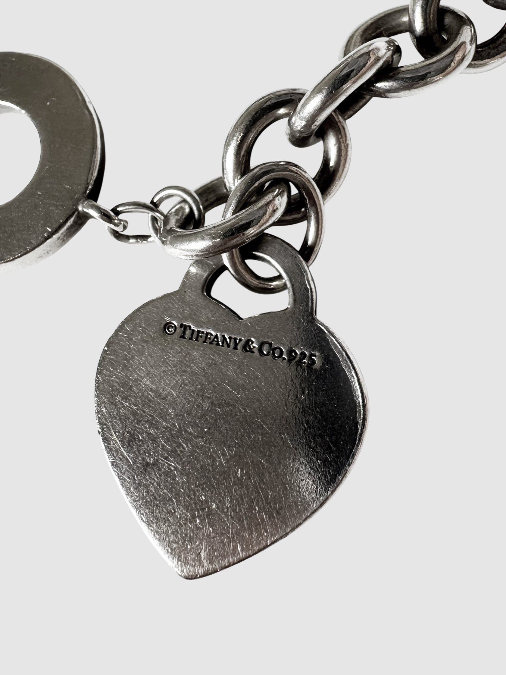 Heart Tag Toggle Bracelet