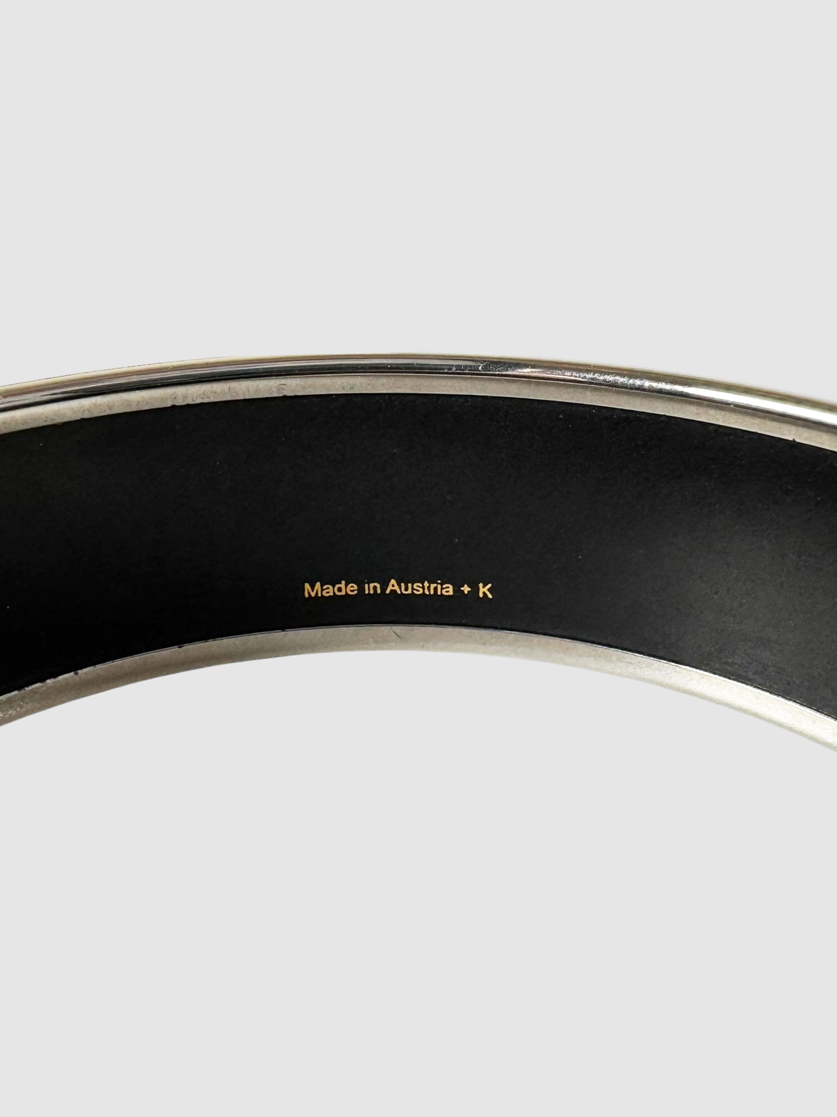 Equestrian Enamel Bangle