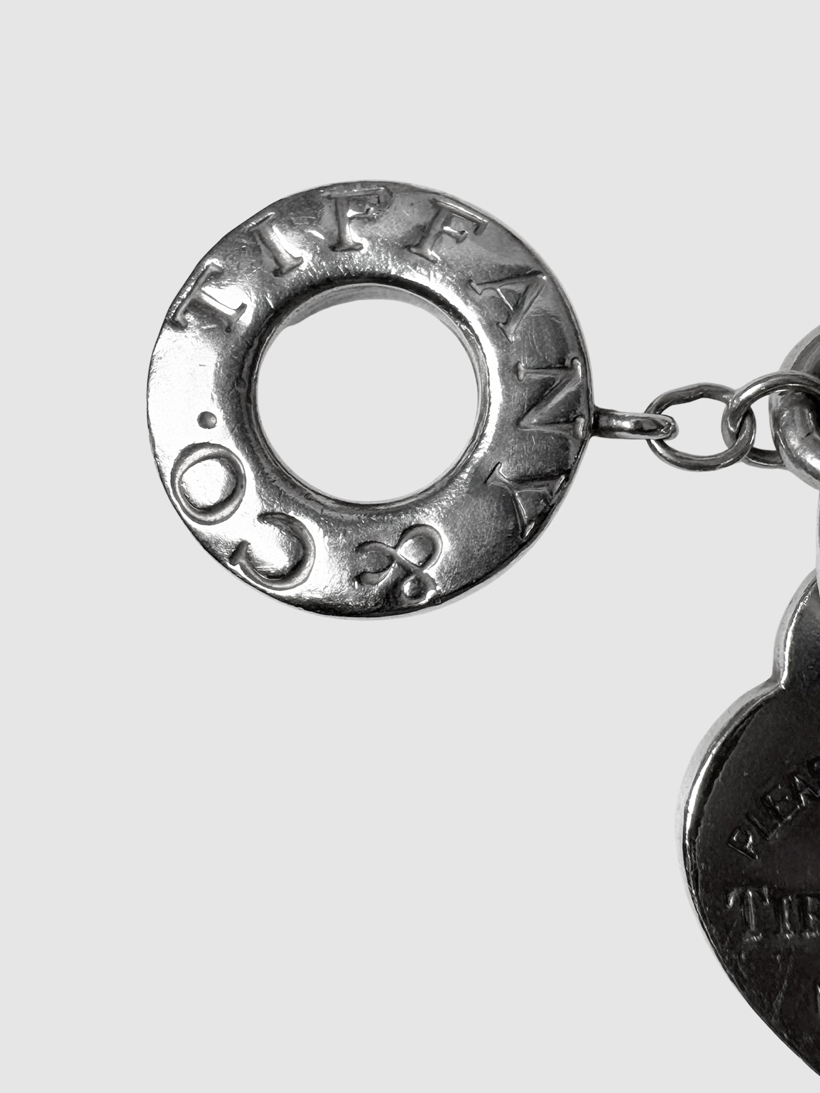 Heart Tag Toggle Bracelet