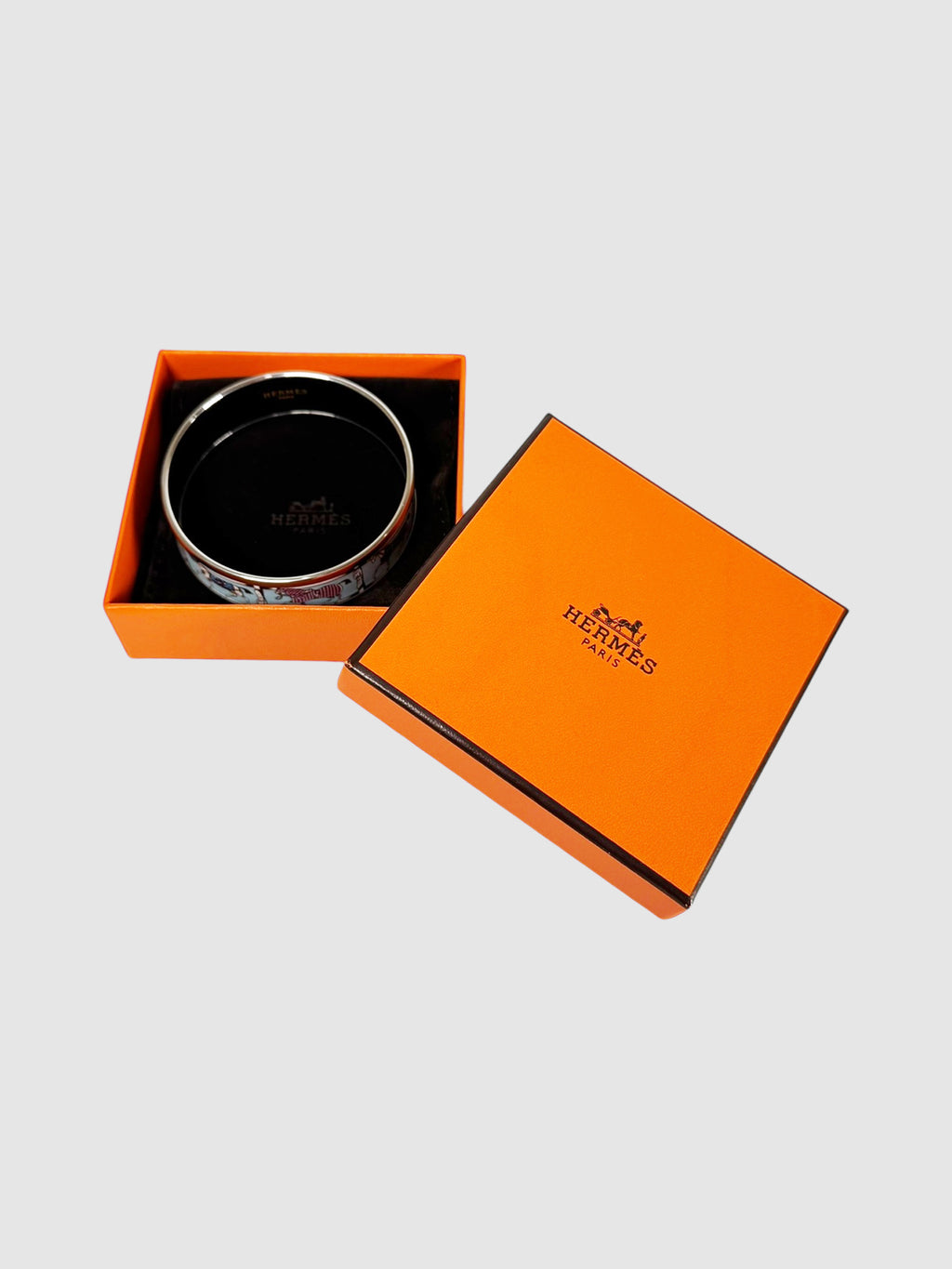 Equestrian Enamel Bangle