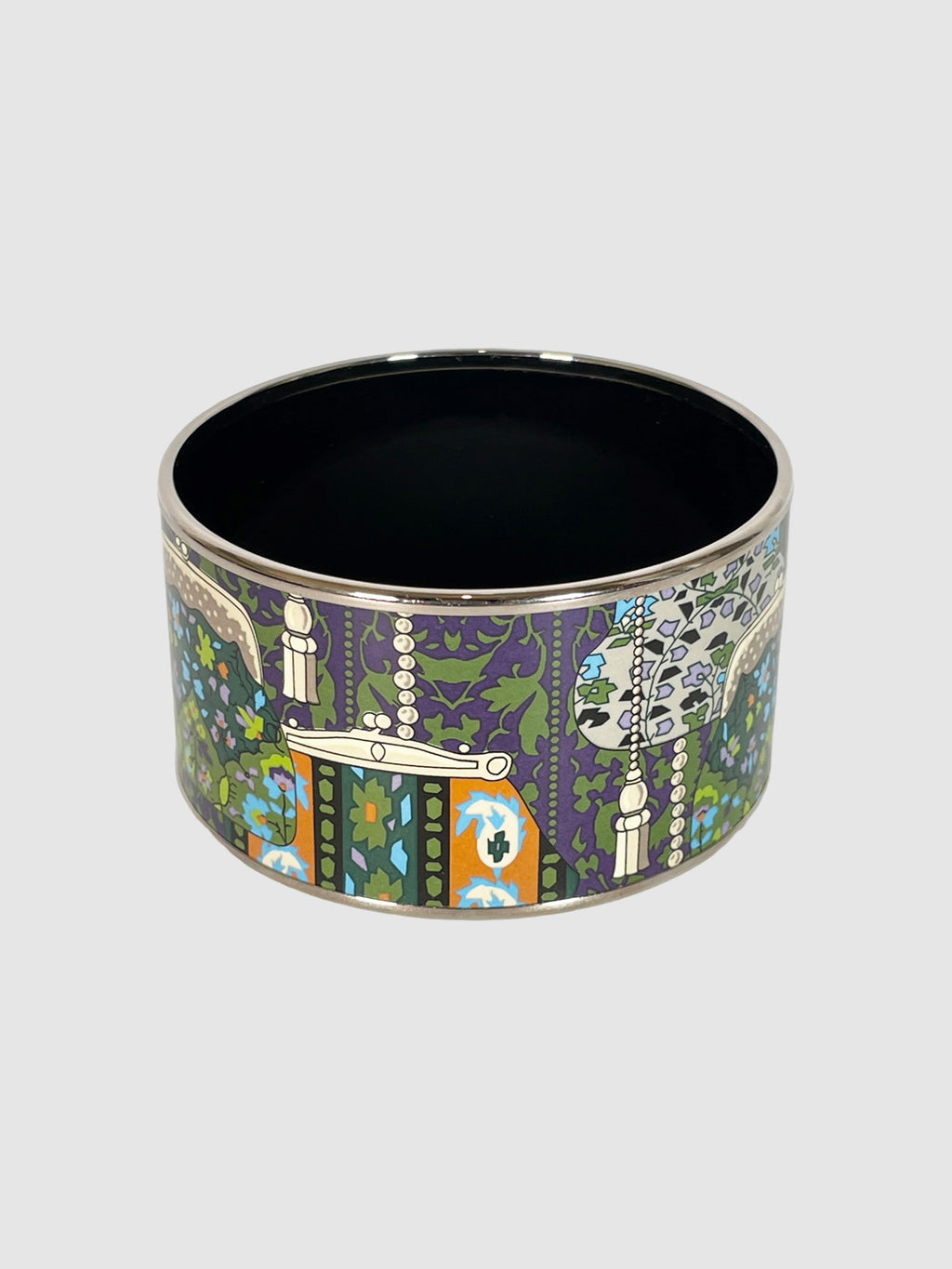 Extra Wide Enamel Printed Bangle