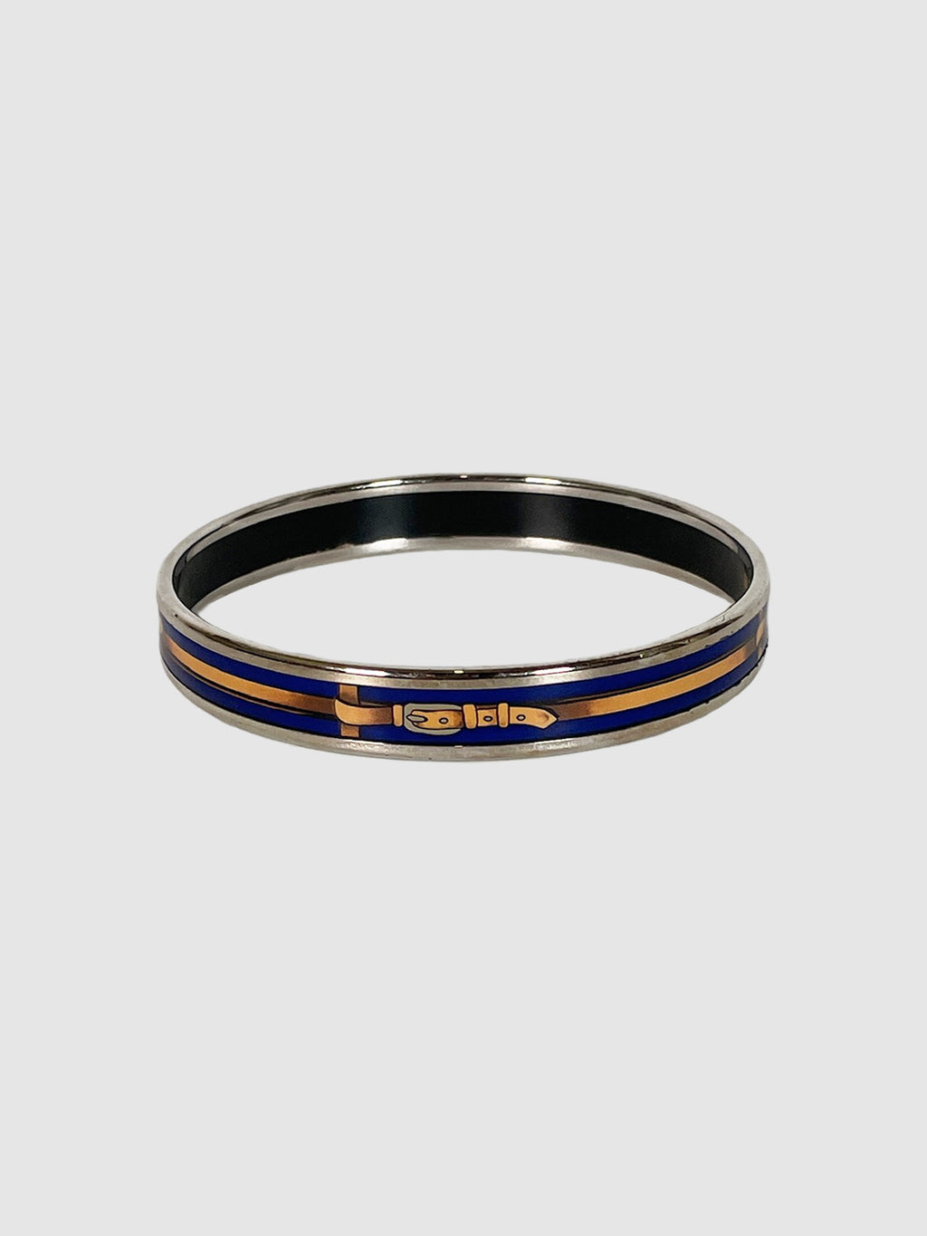 Narrow Enamel Bangle Bracelet