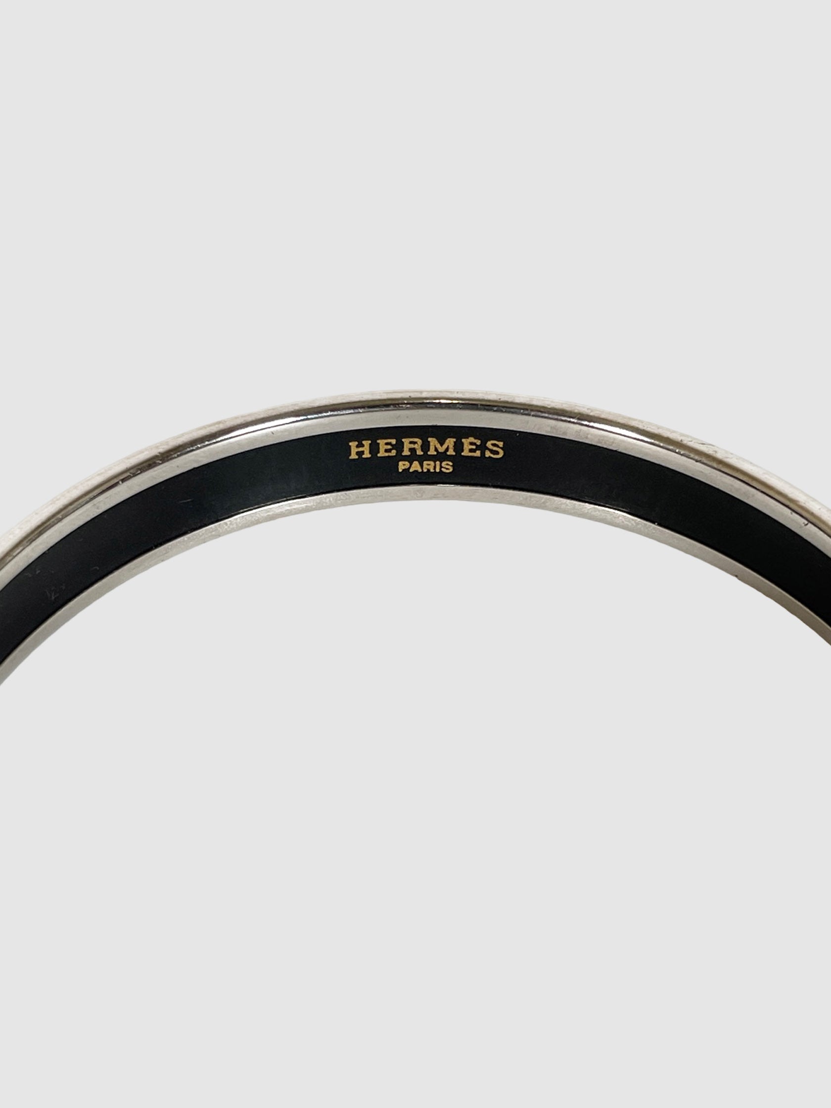 Narrow Enamel Bangle Bracelet