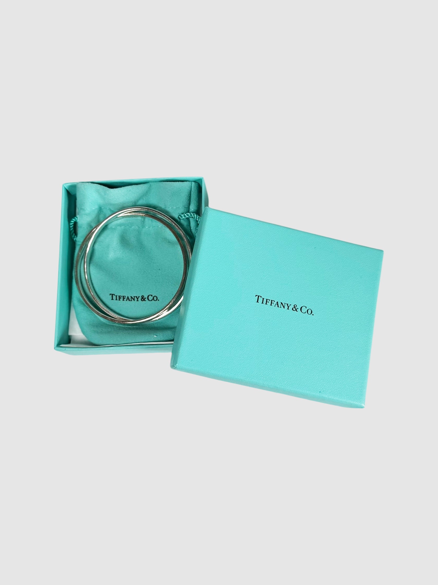 Interlocking Circles Bangle