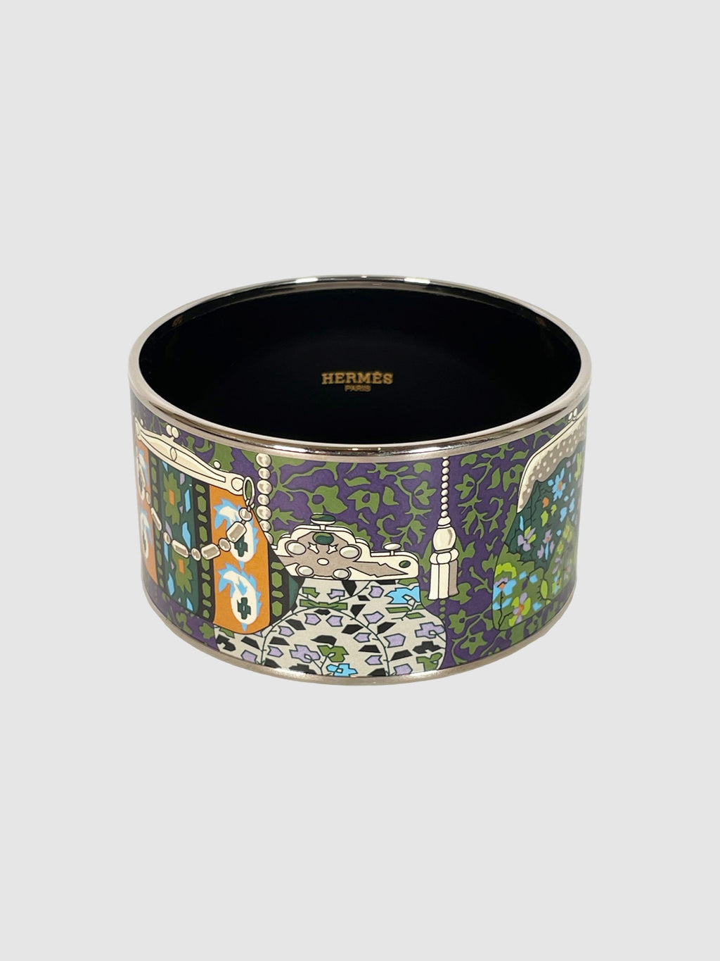 Extra Wide Enamel Printed Bangle