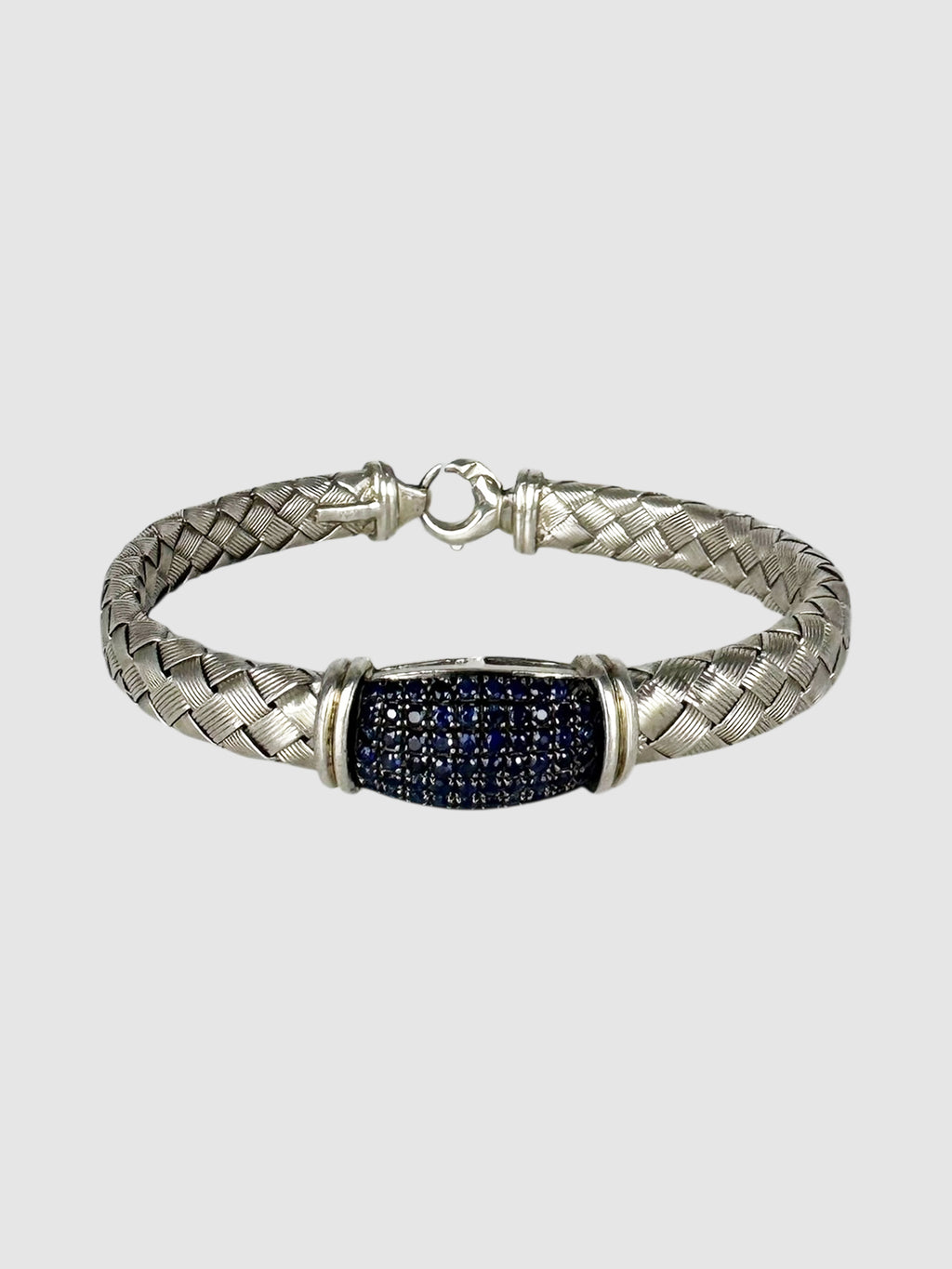 Silver Braided Bracelet