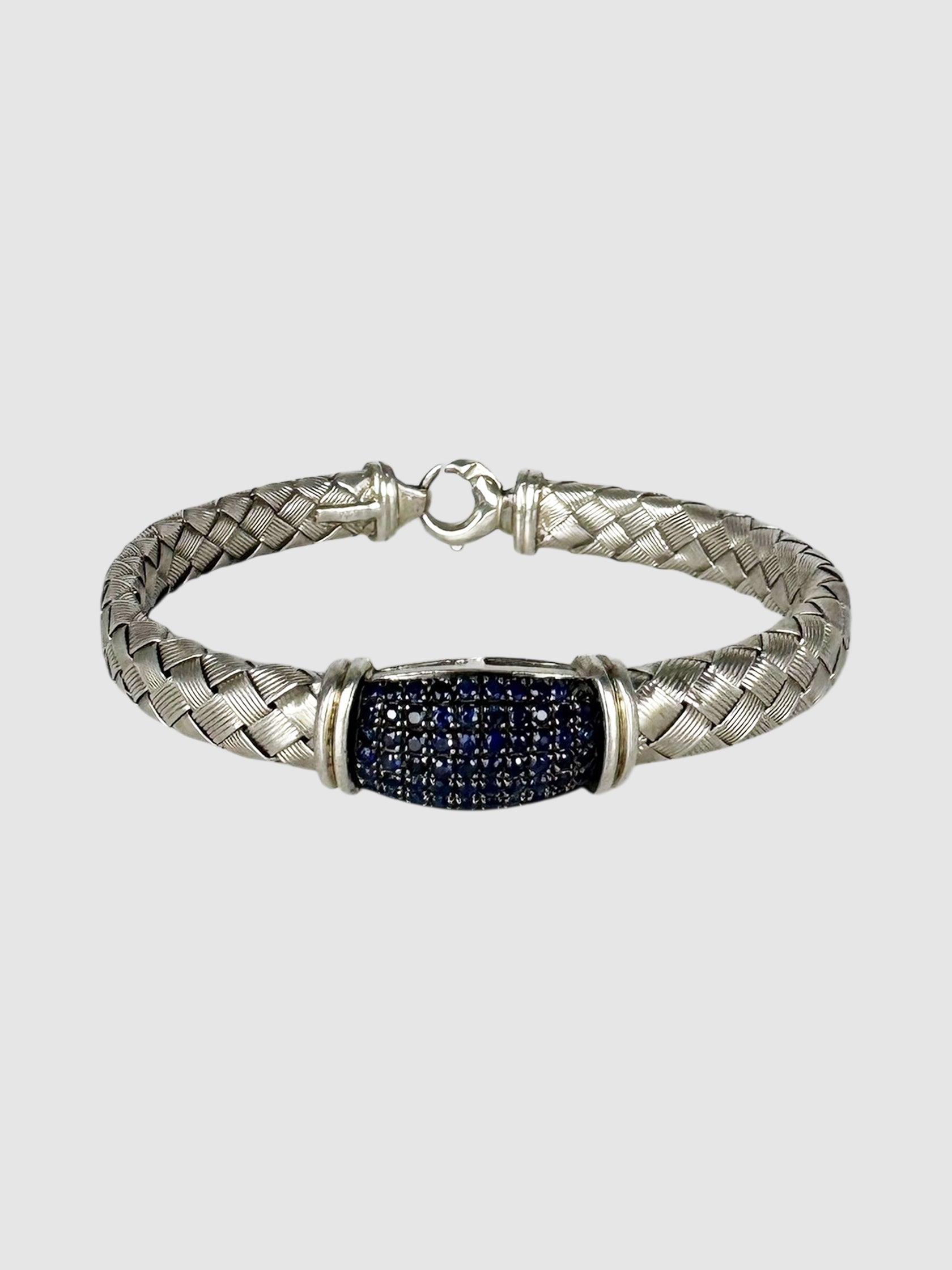 Silver Braided Bracelet