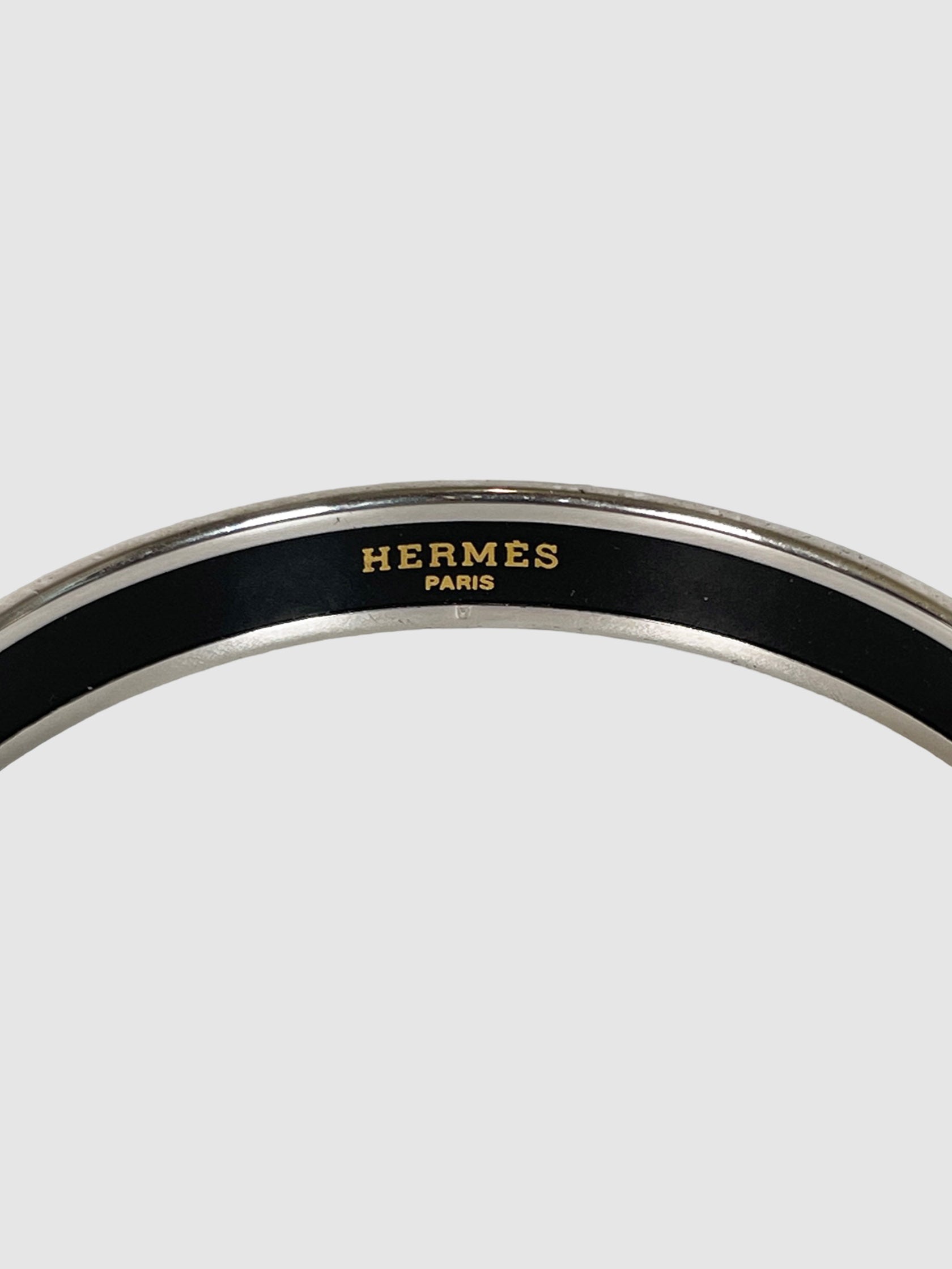 Narrow Enamel Bangle Bracelet