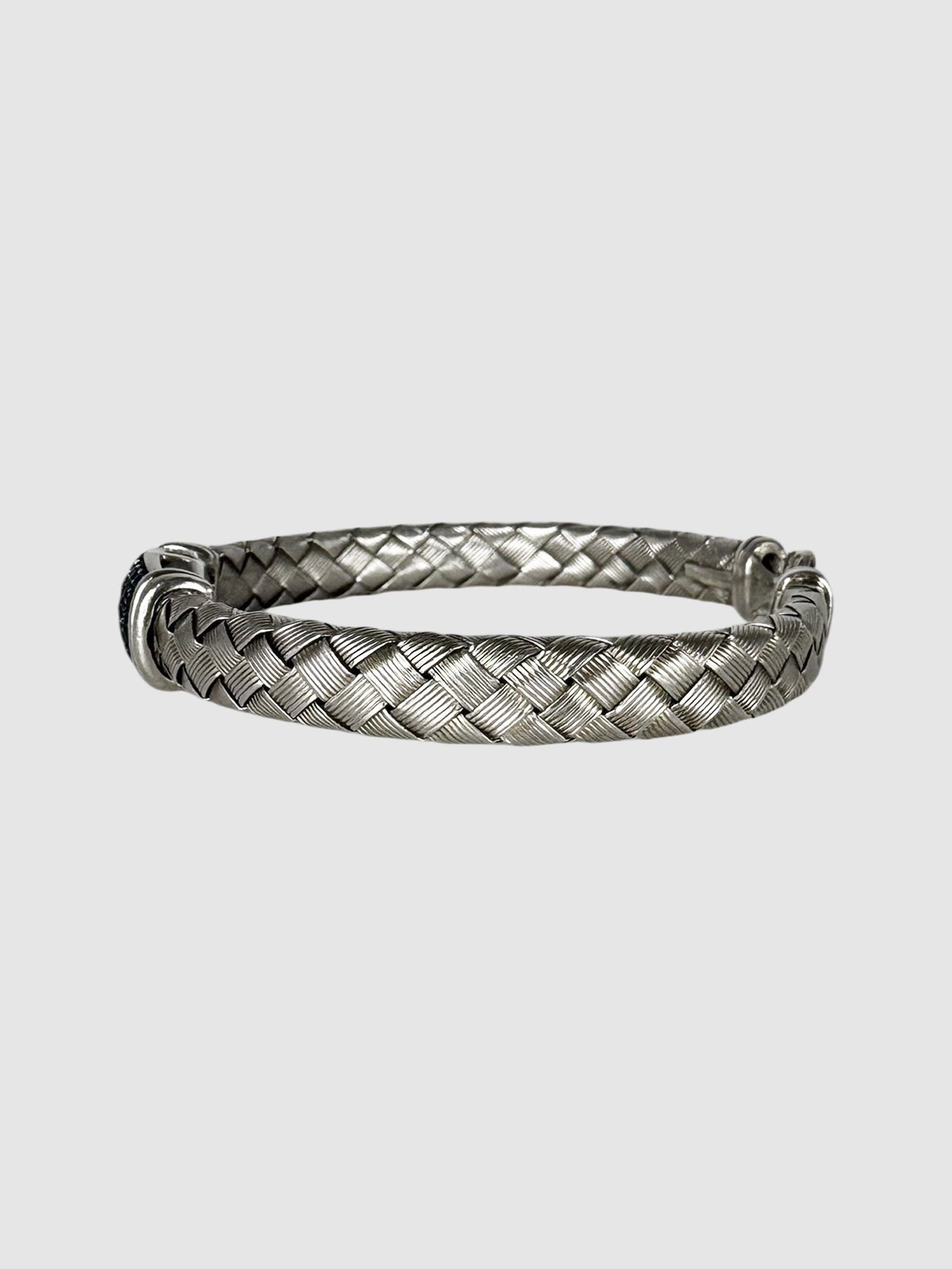 Silver Braided Bracelet