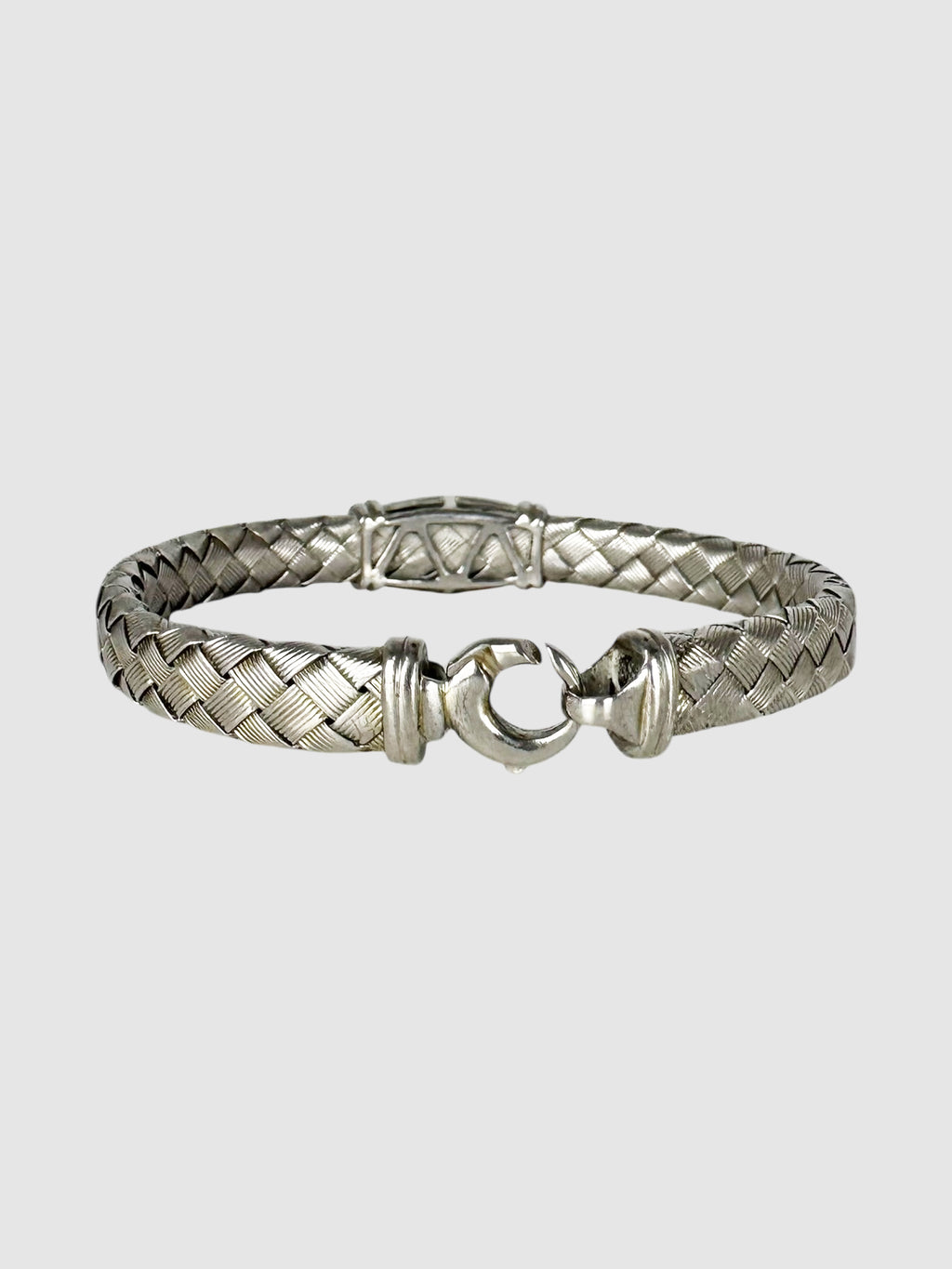 Silver Braided Bracelet