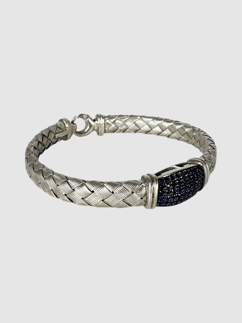 Silver Braided Bracelet