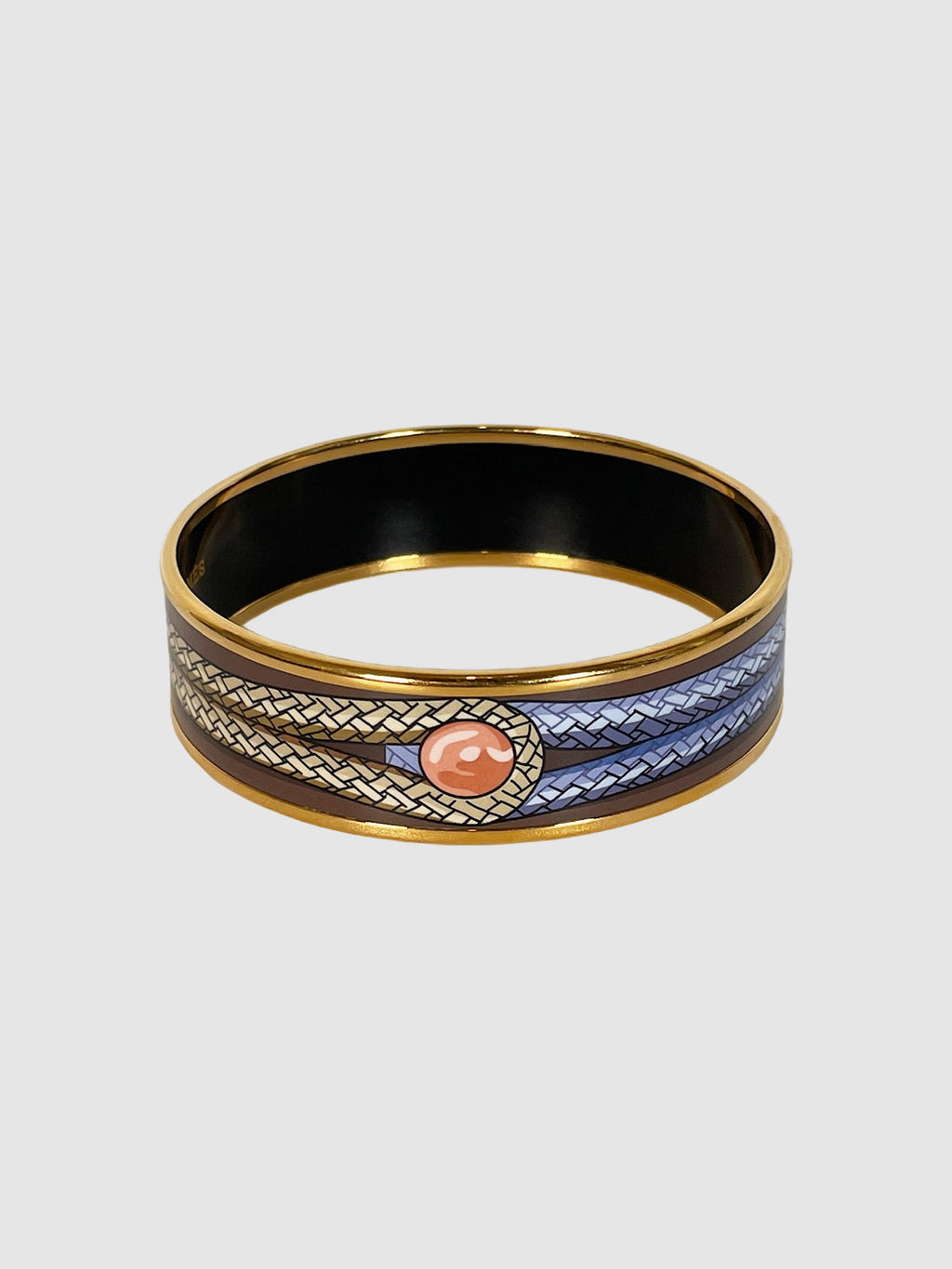Enamel Printed Bangle Bracelet