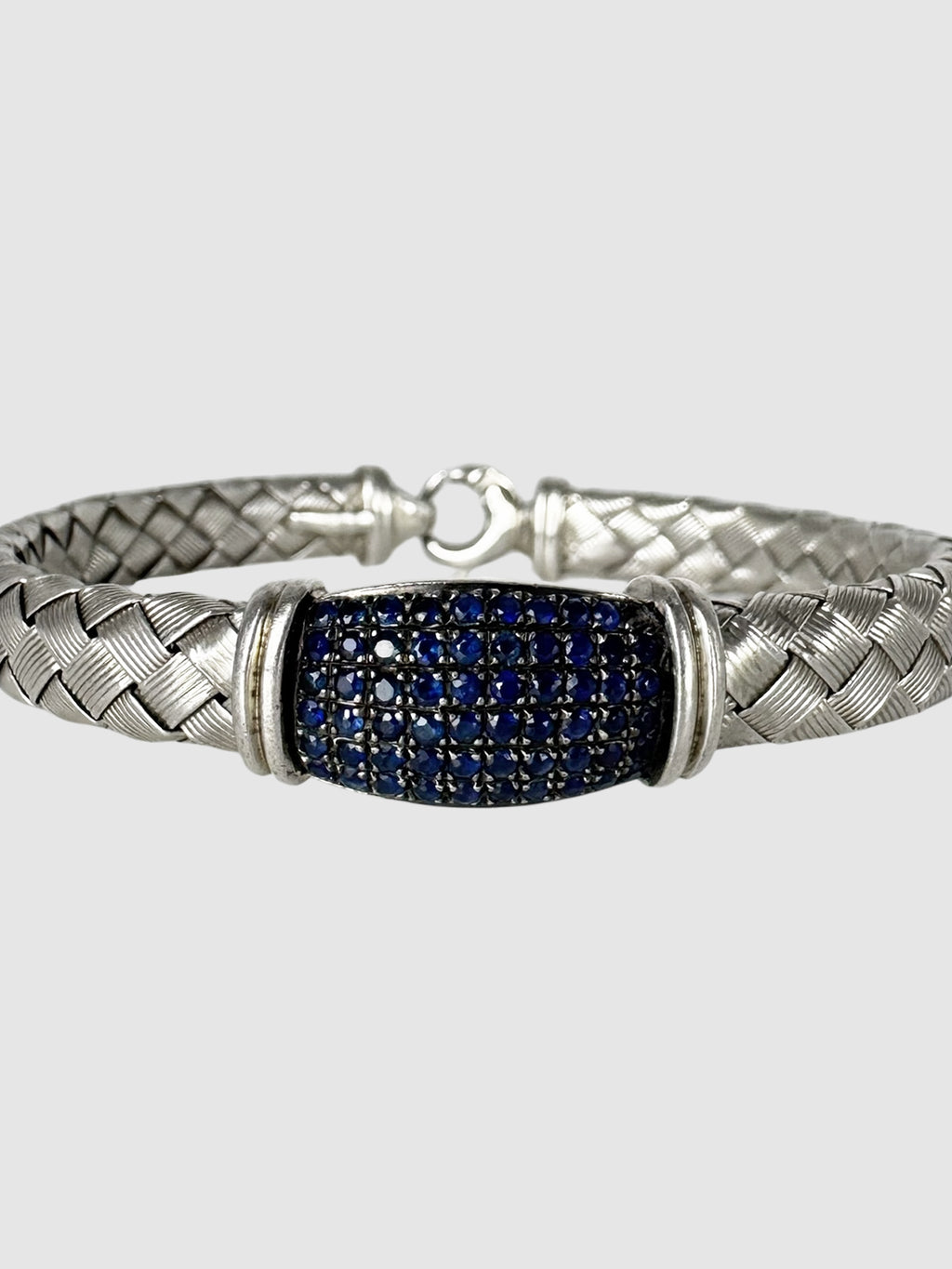 Silver Braided Bracelet