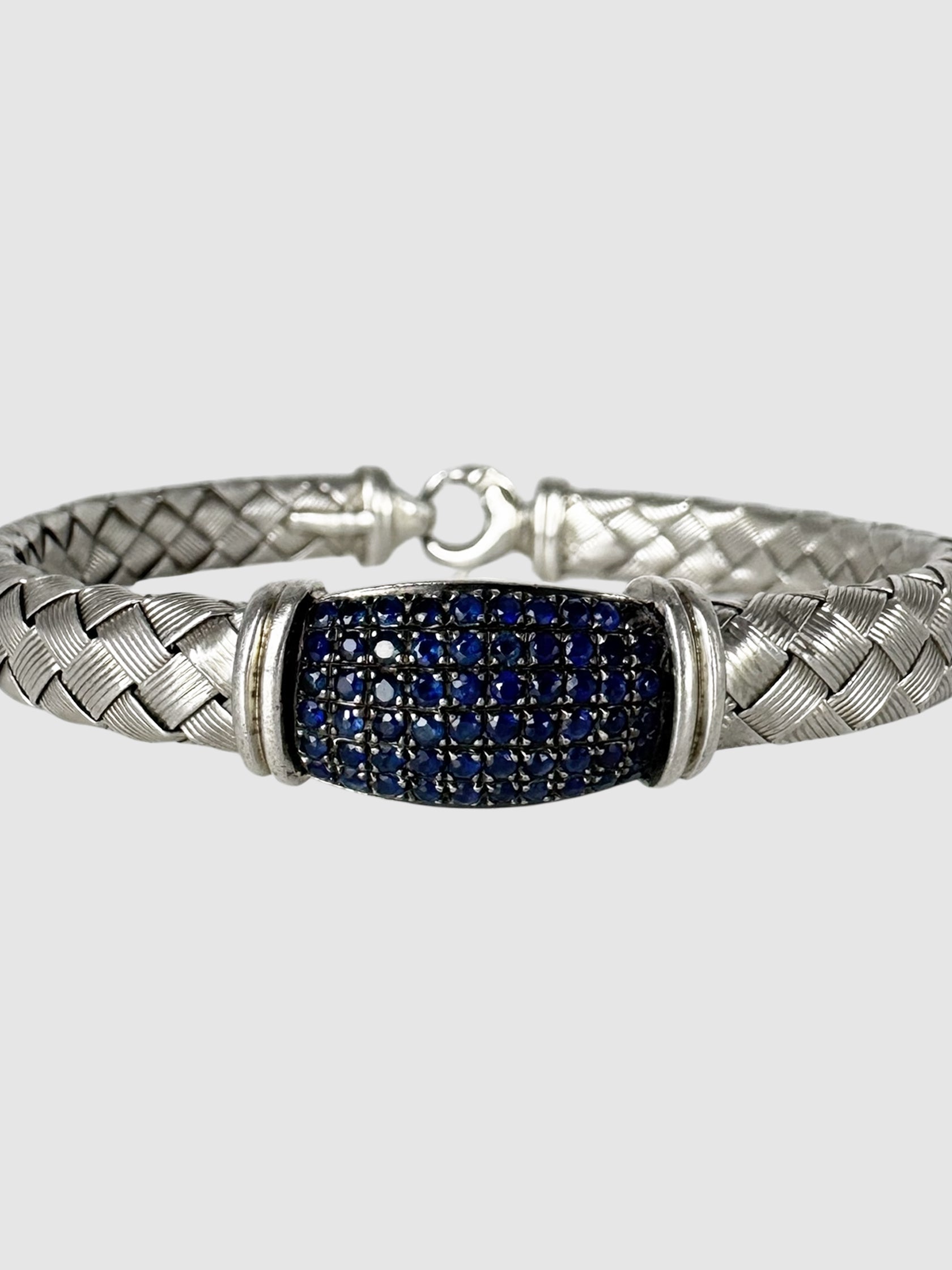 Silver Braided Bracelet