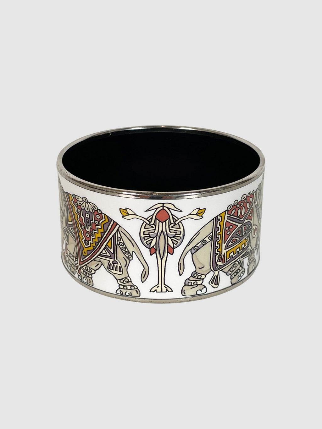 Extra Wide Enamel Printed Bangle