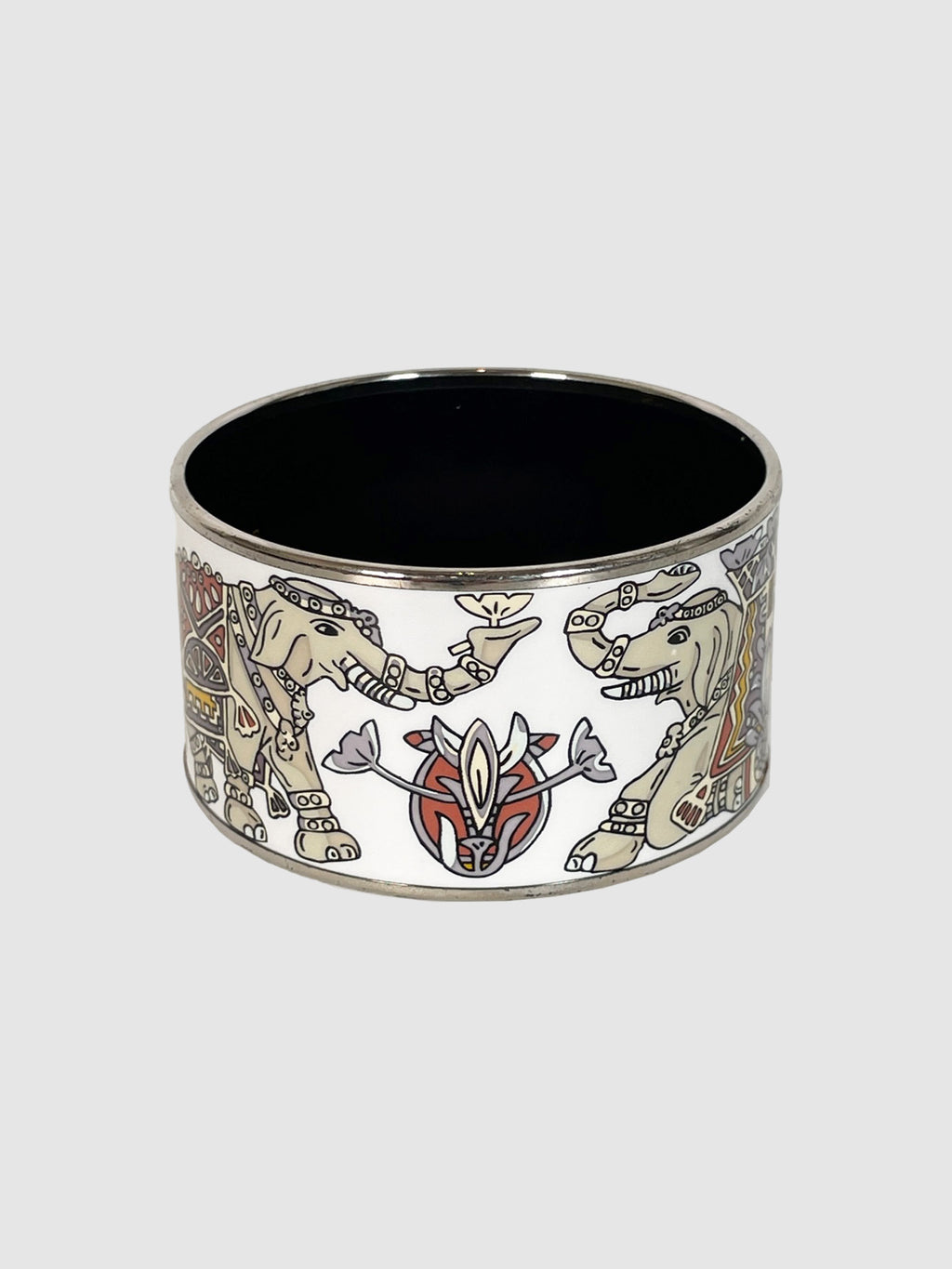 Extra Wide Enamel Printed Bangle