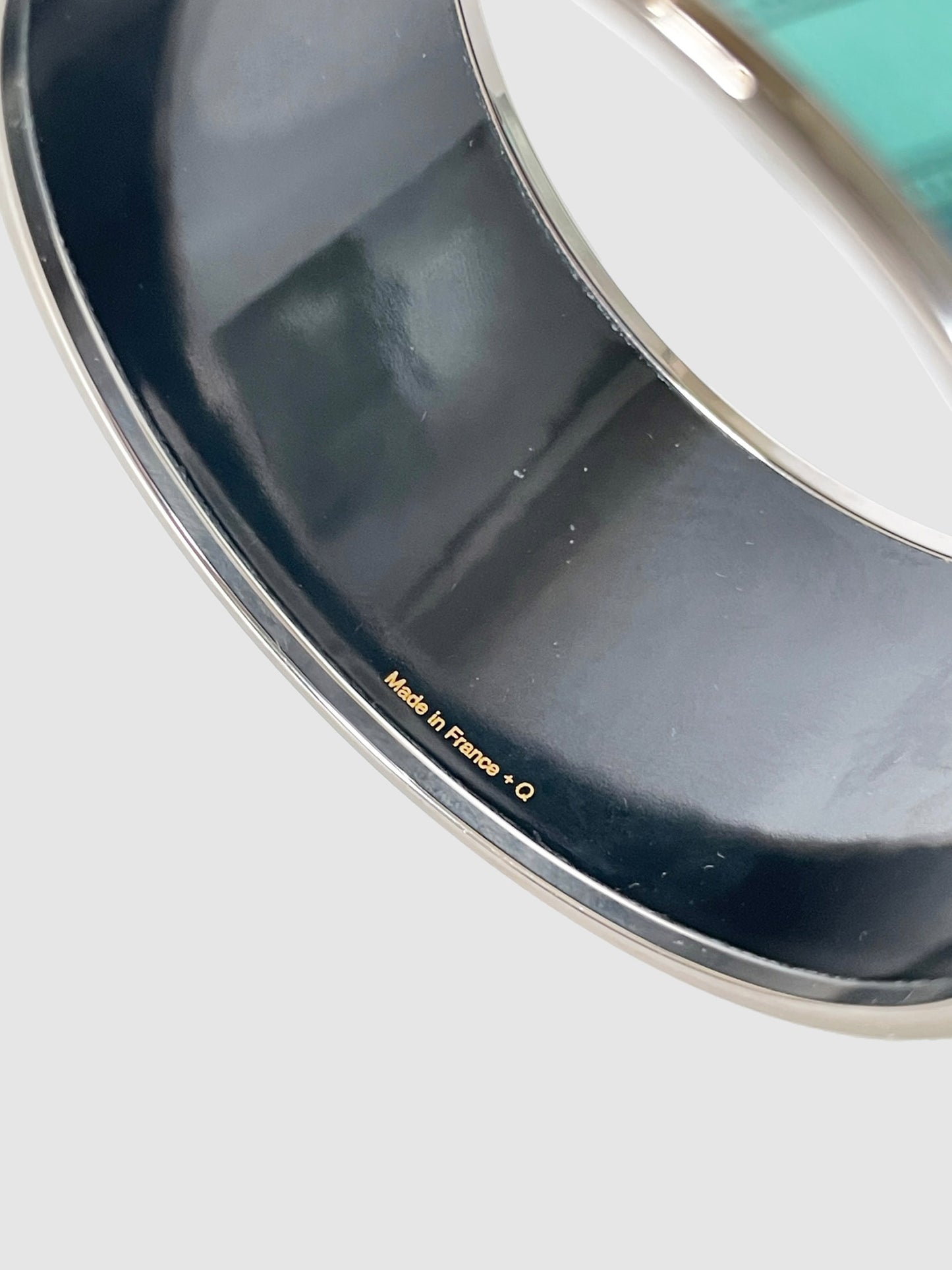 Extra Wide Enamel Printed Bangle