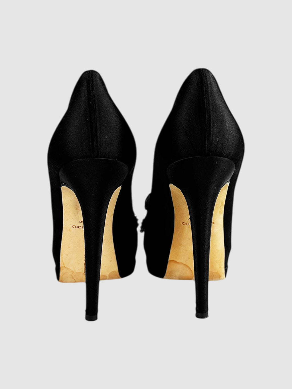 Bead and Rhinestone Embellished Pumps - Size 37