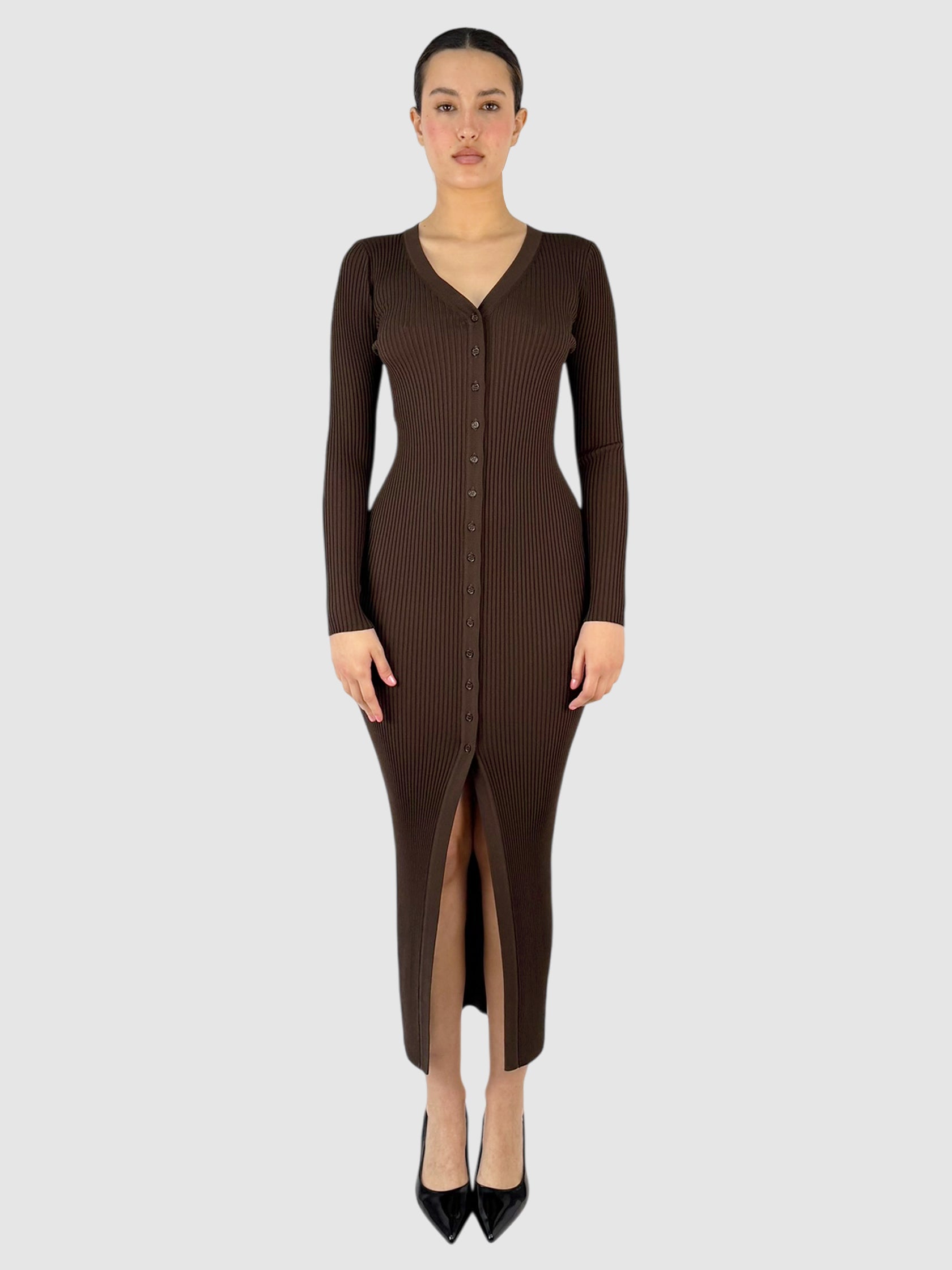 Ribbed Shoko Dress