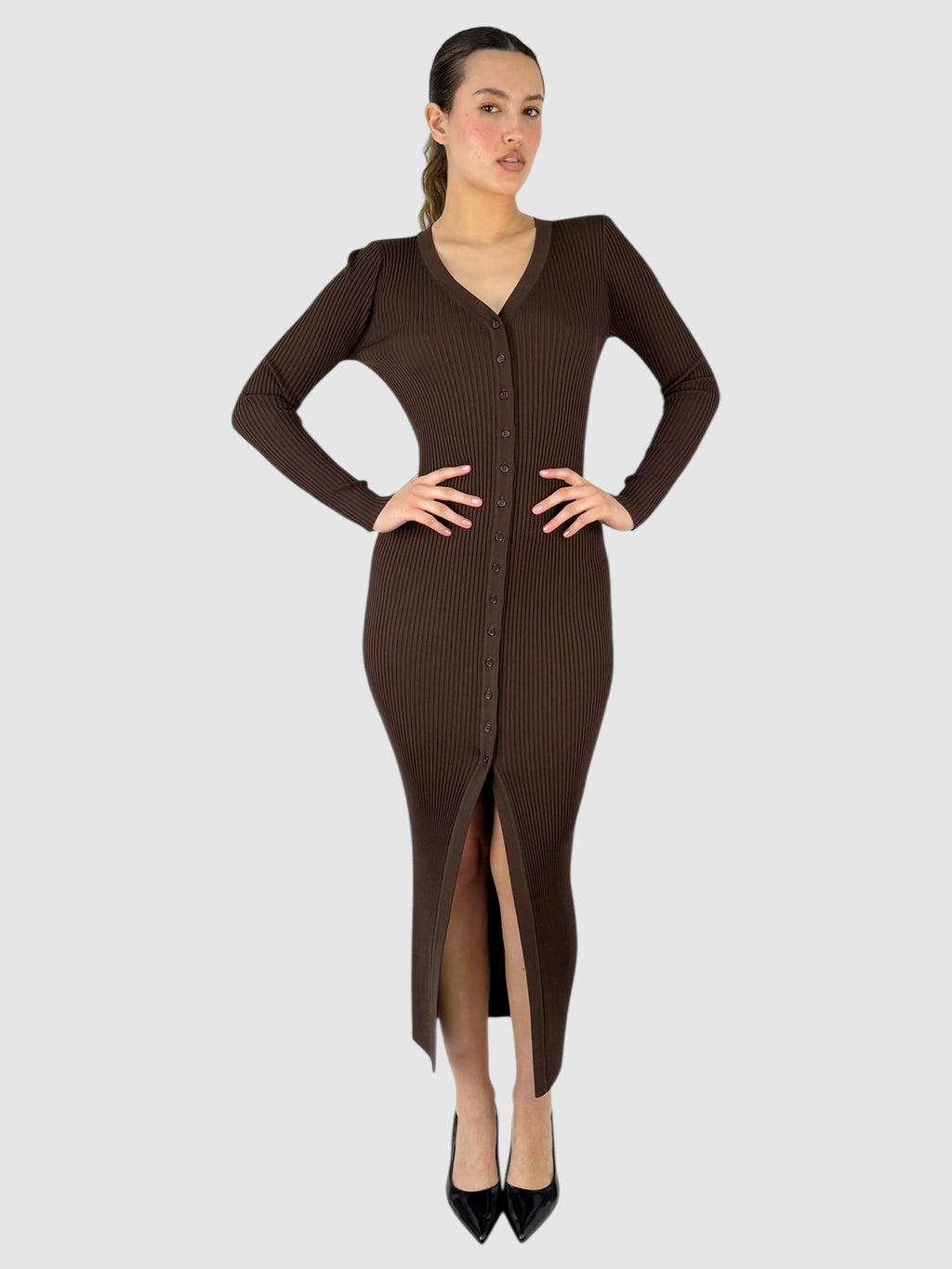 Ribbed Shoko Dress