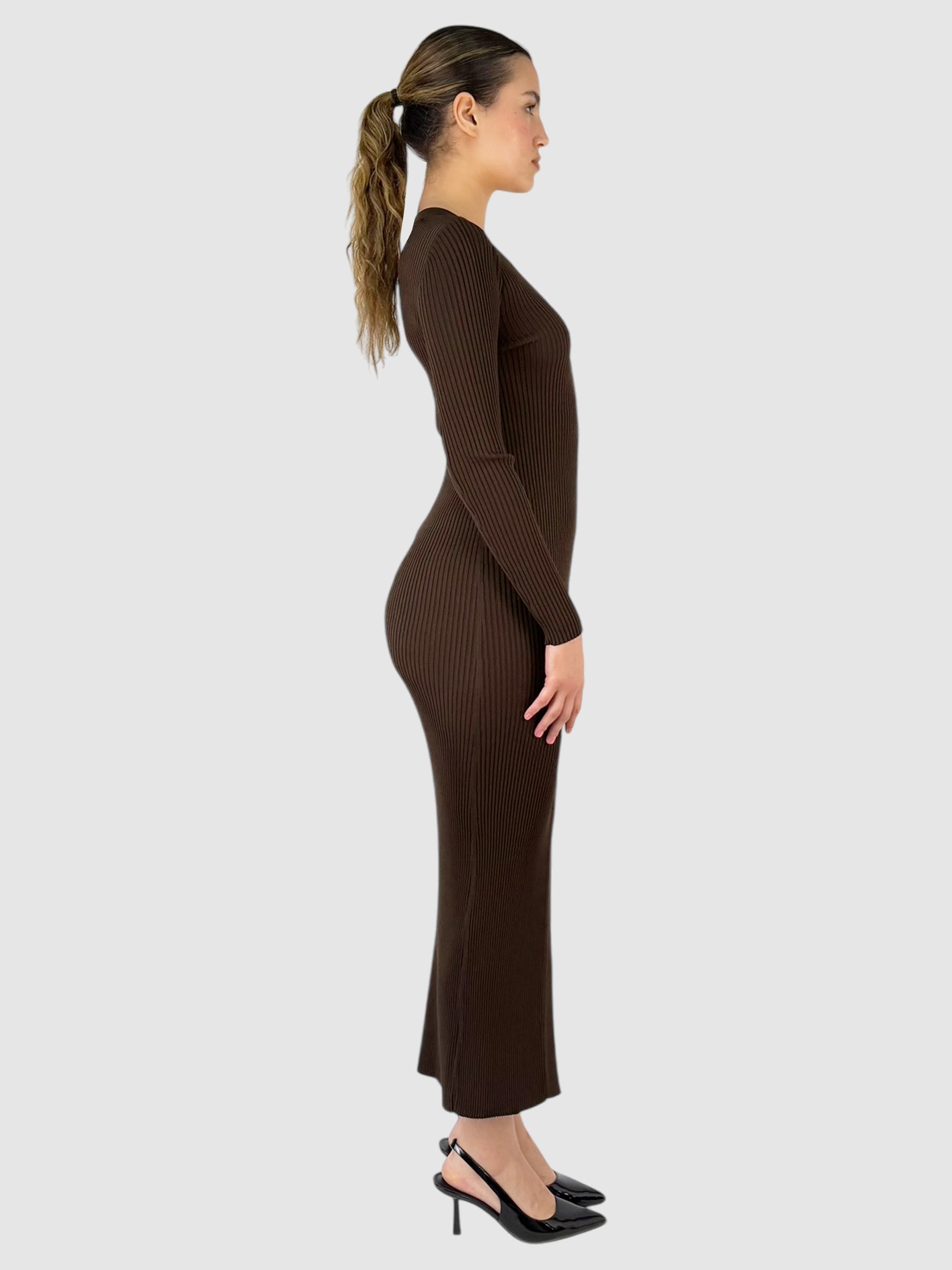 Ribbed Shoko Dress