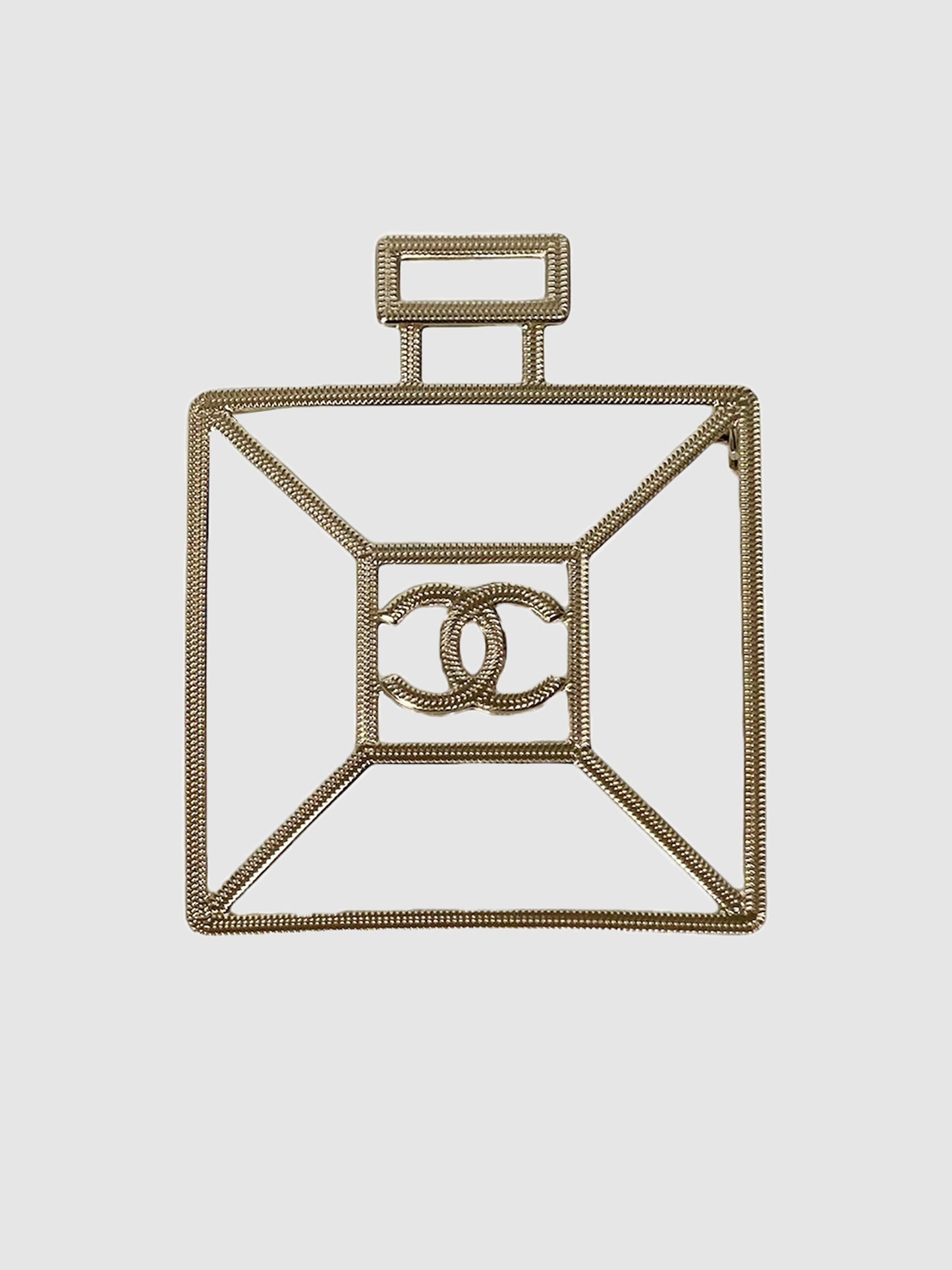 Metal Perfume Brooch