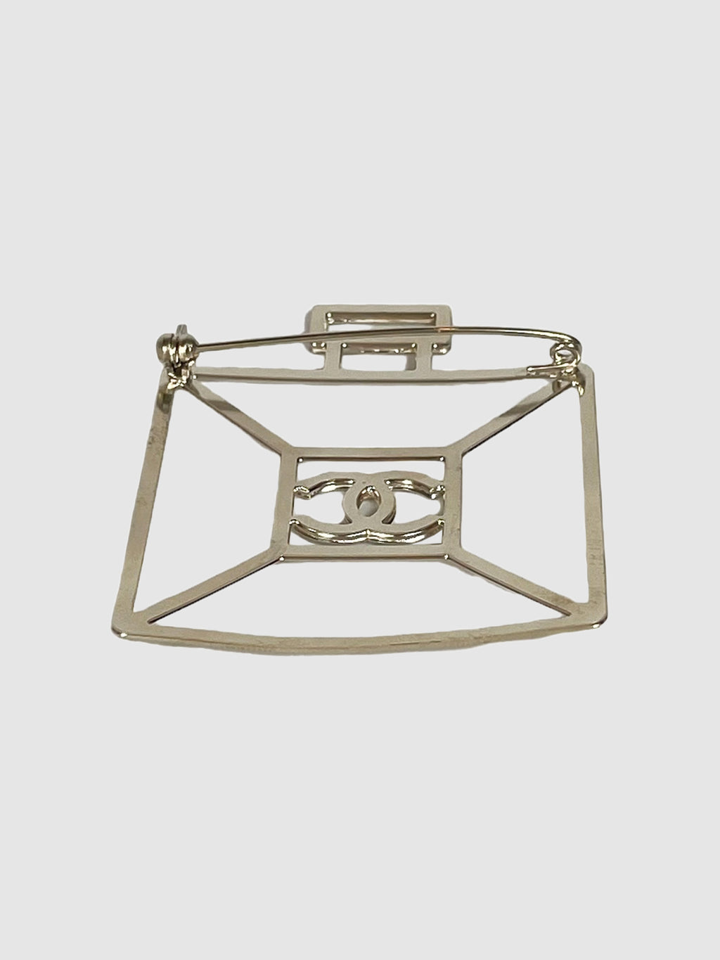 Metal Perfume Brooch