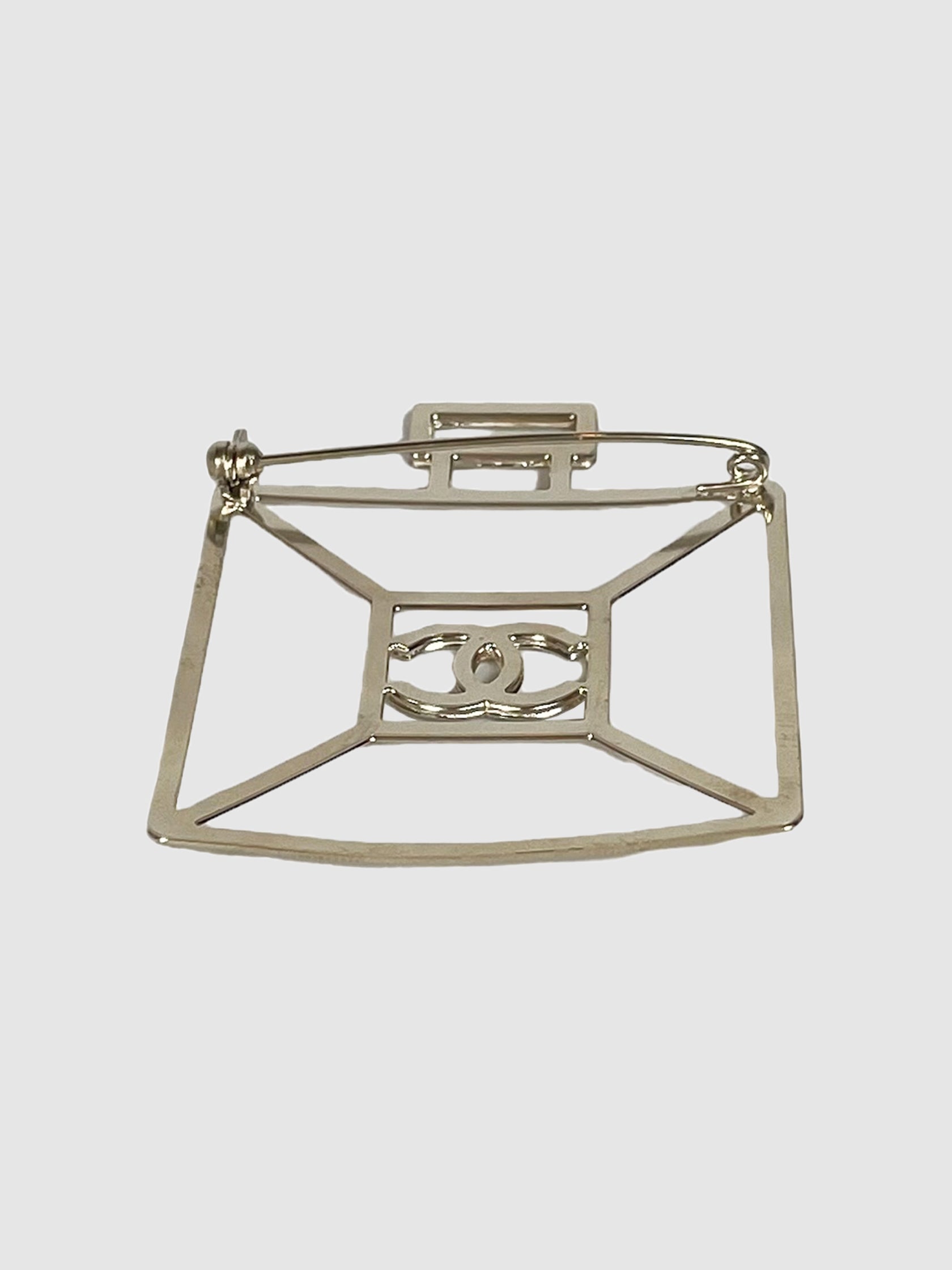 Metal Perfume Brooch