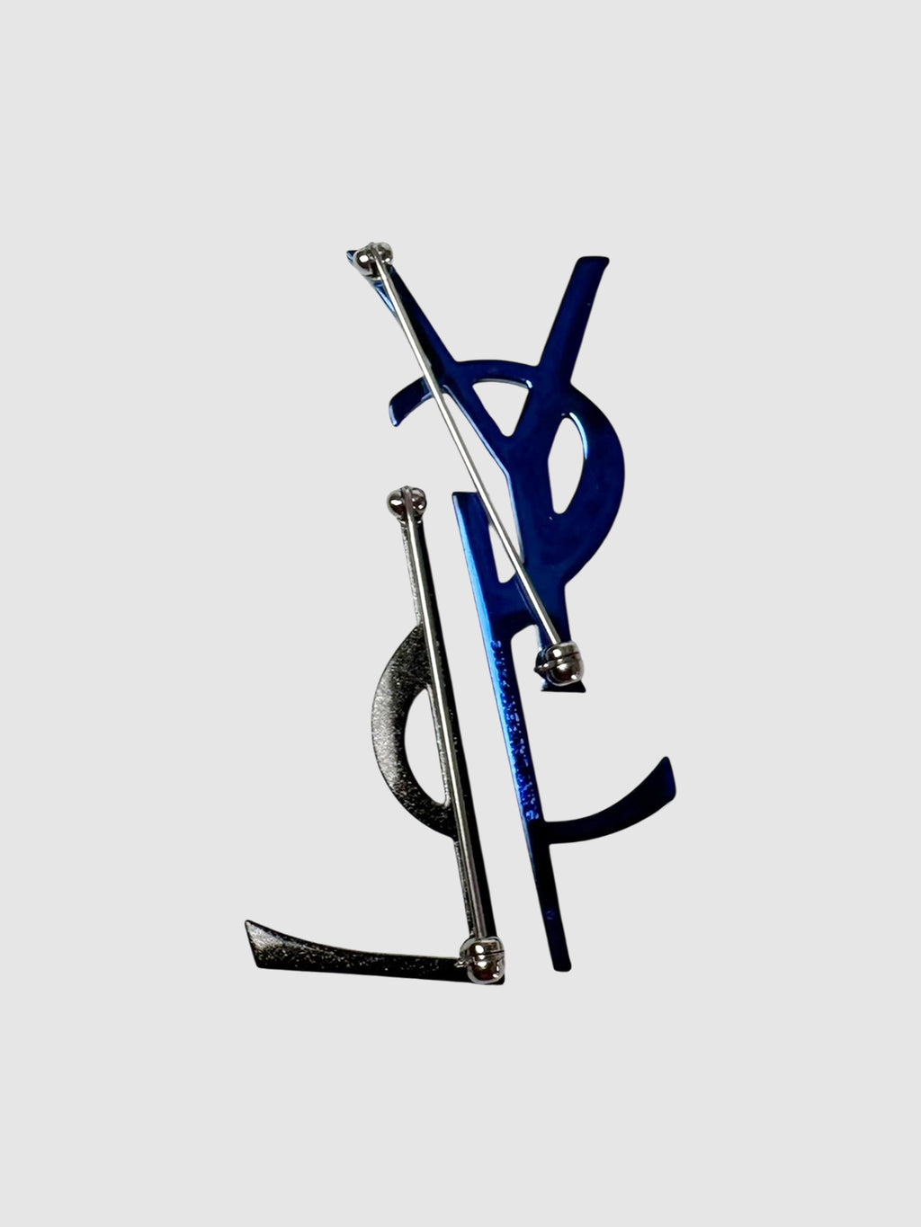 Deconstructed Metal Brooch