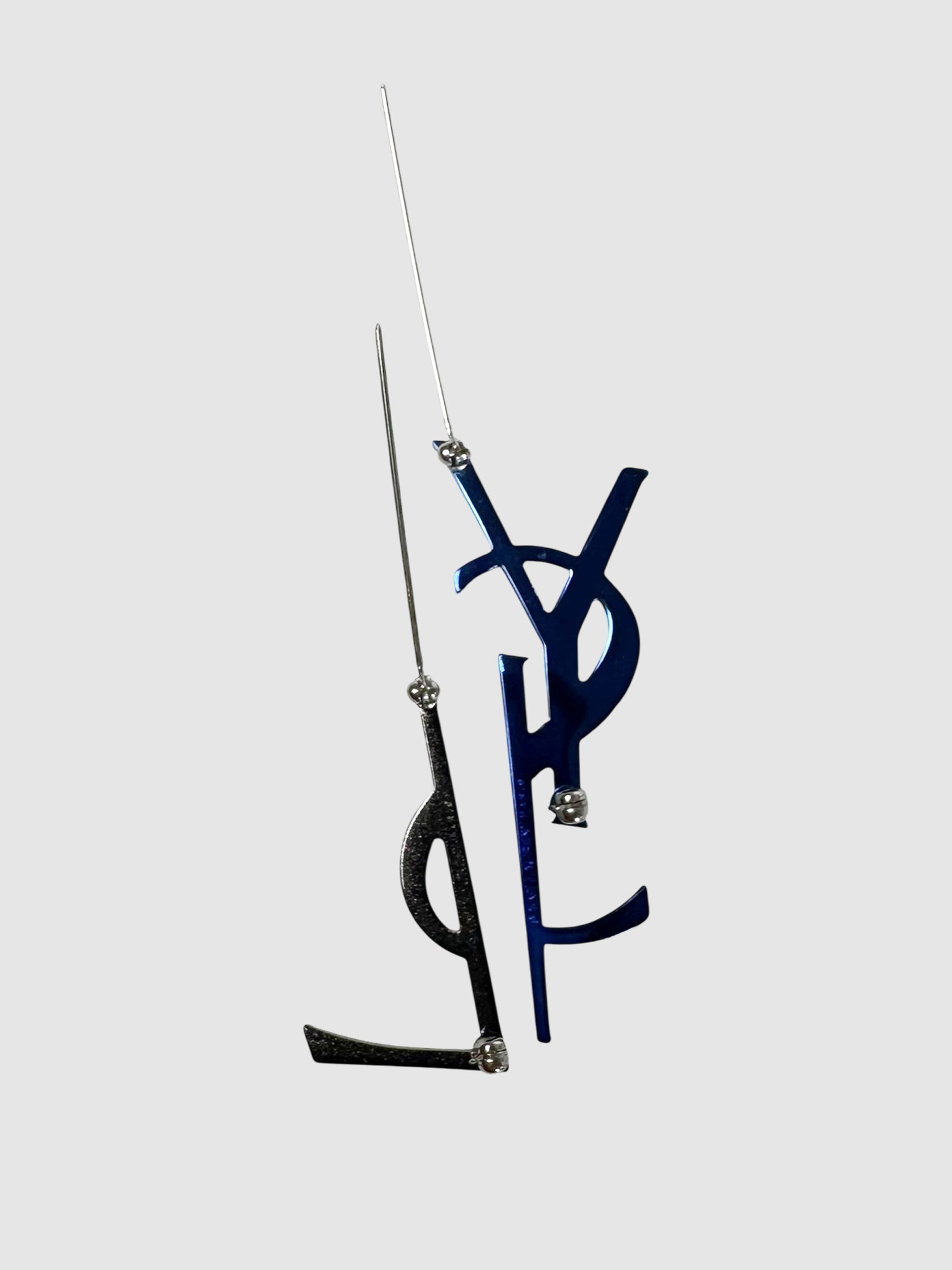 Deconstructed Metal Brooch