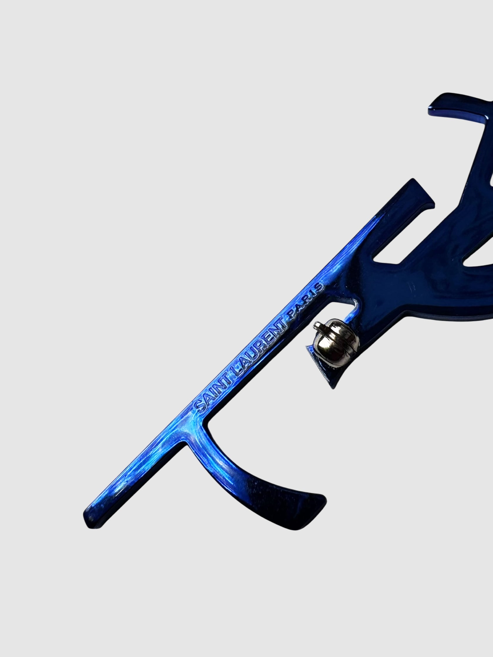 Deconstructed Metal Brooch