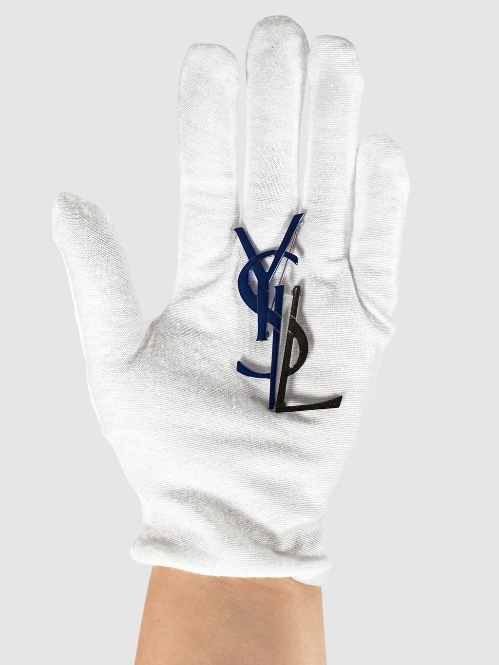 Deconstructed Metal Brooch