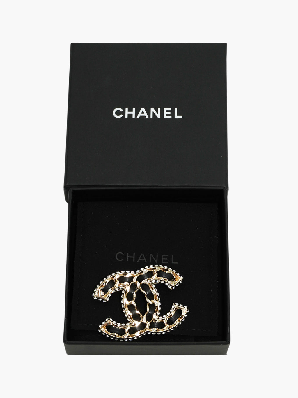 2024 Chain CC Brooch