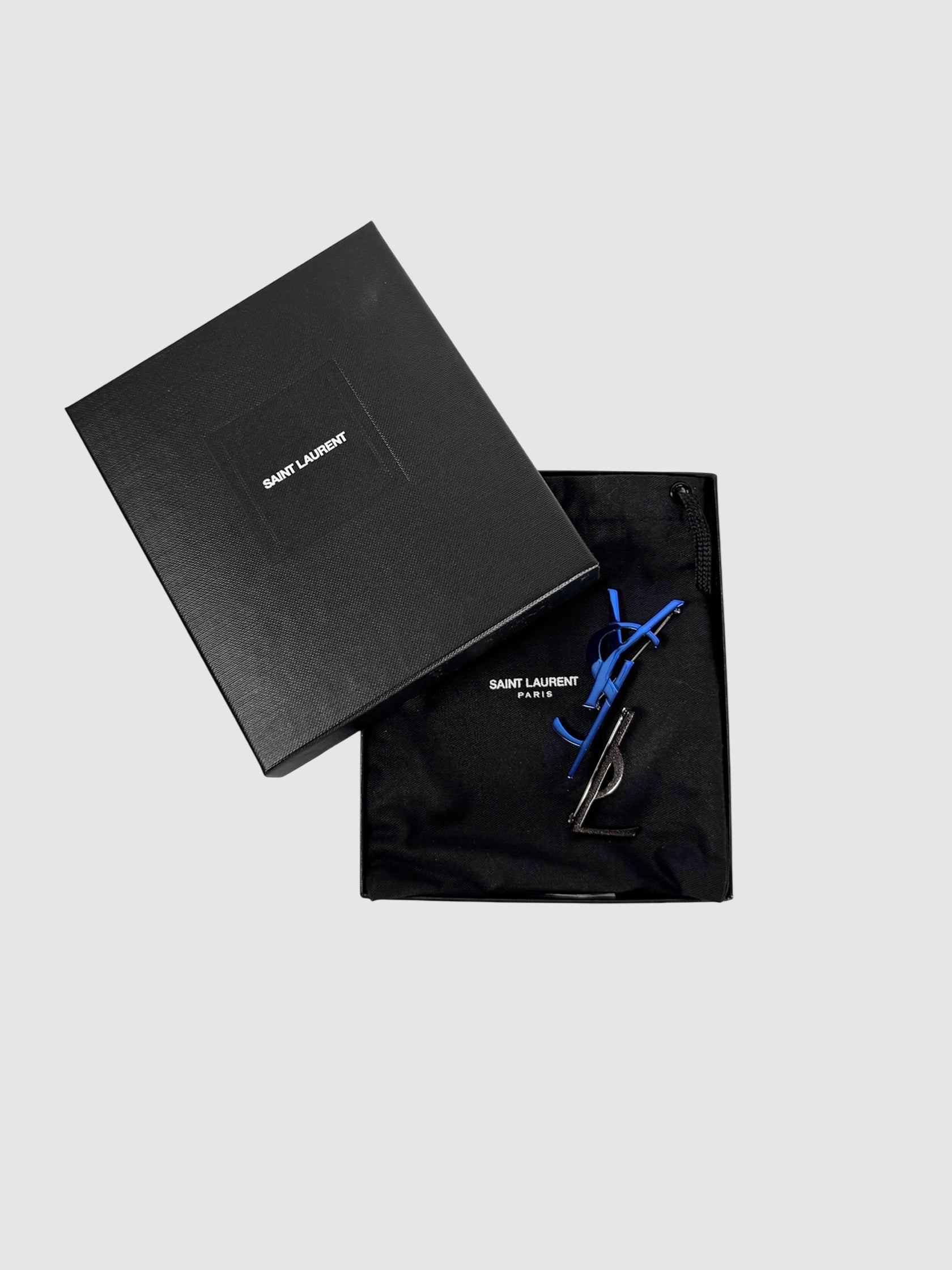 Deconstructed Metal Brooch