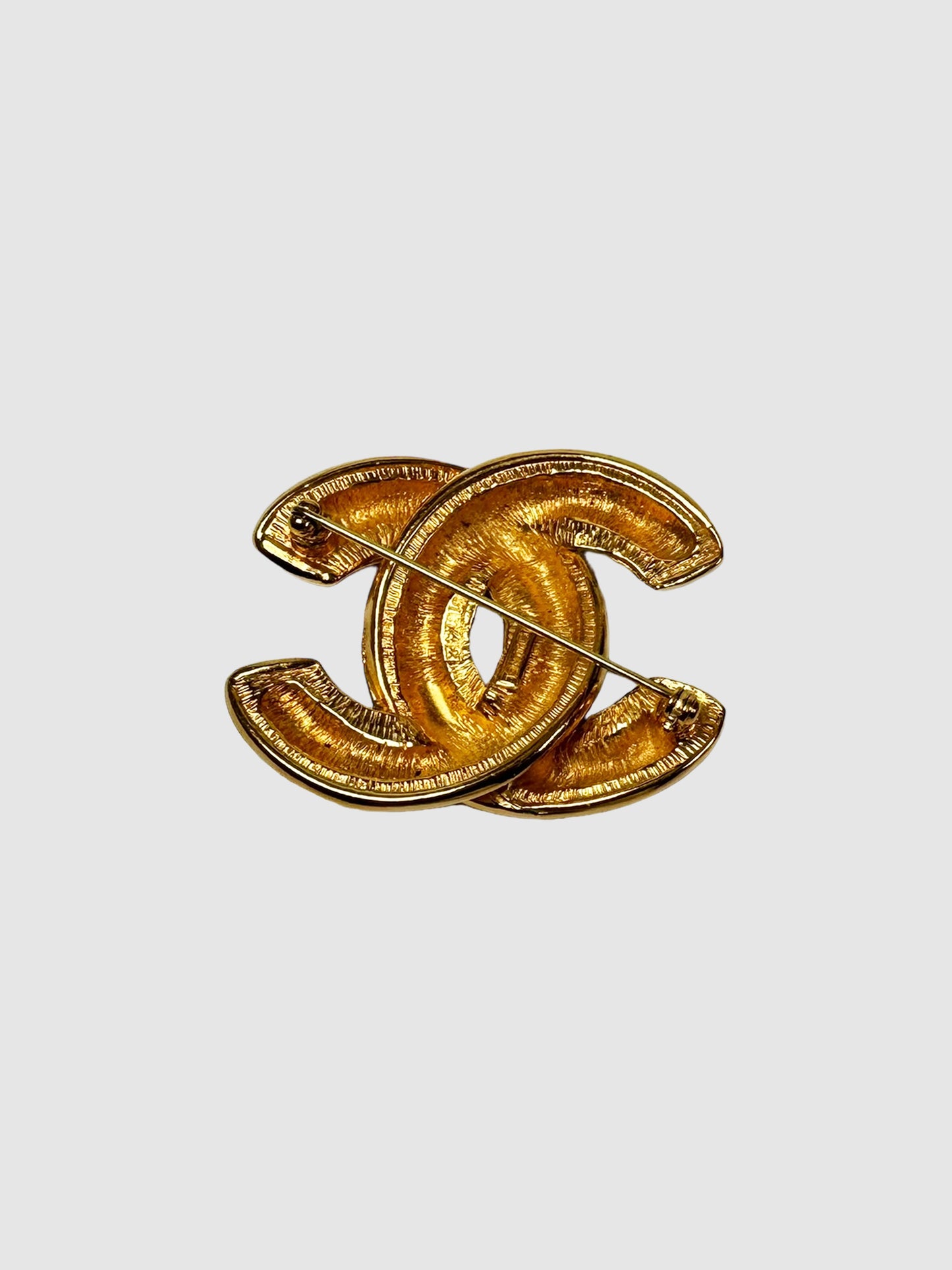 1990-2000s CC Quilted Brooch