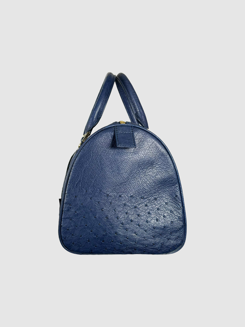 Ostrich Barrel Bag