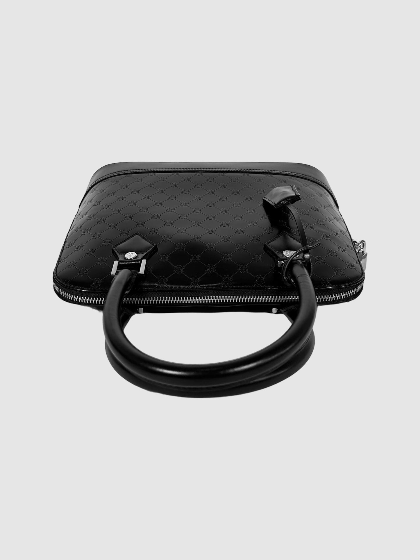 Top Handle Logo Print Bag