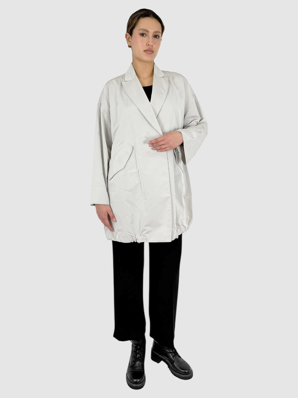 Silk Collared Jacket