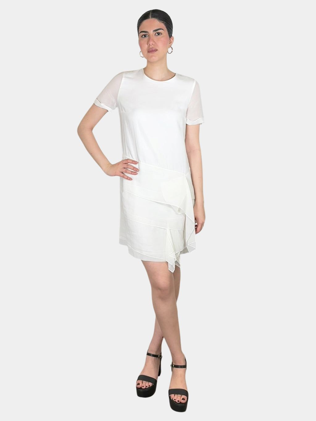 Panel Drape Dress