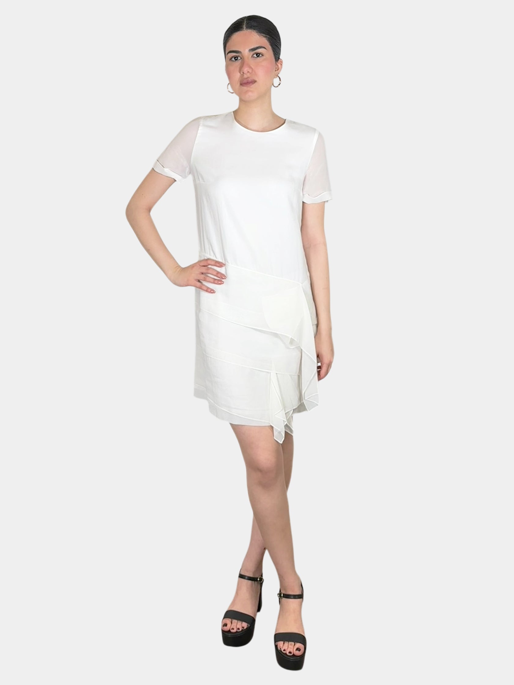Panel Drape Dress